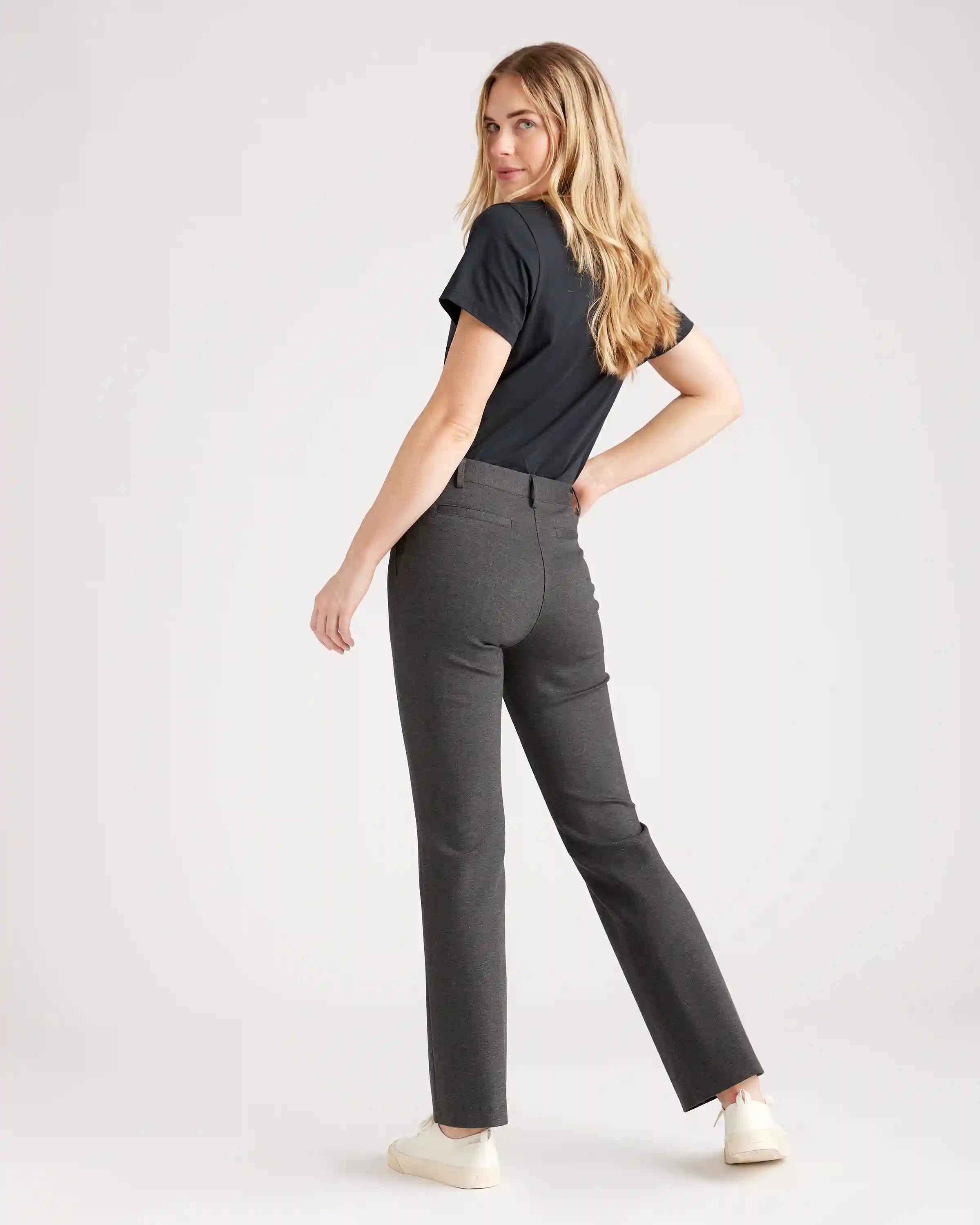 Ultra-Stretch Ponte Bootcut Pants