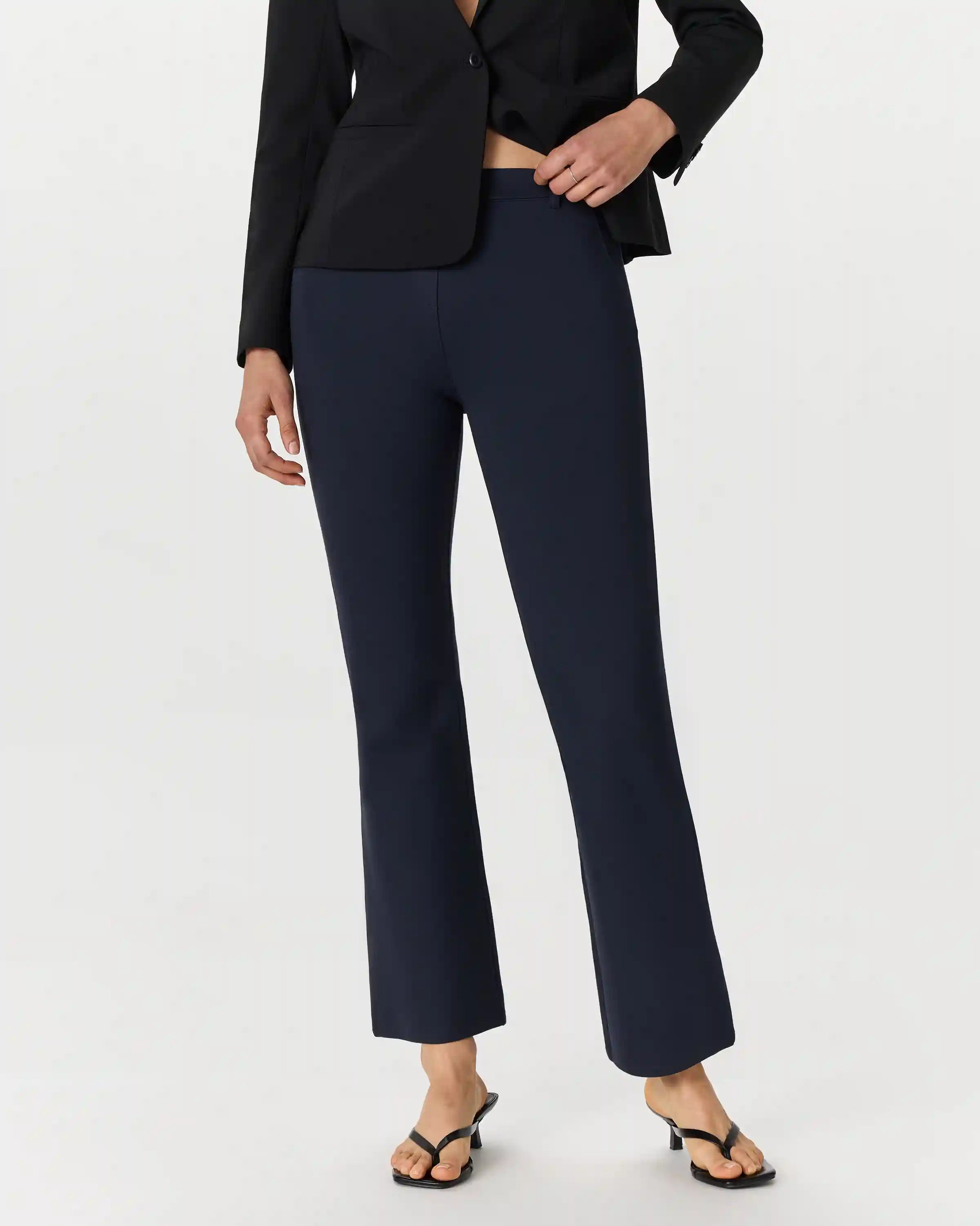 Ultra-Stretch Ponte Bootcut Pants