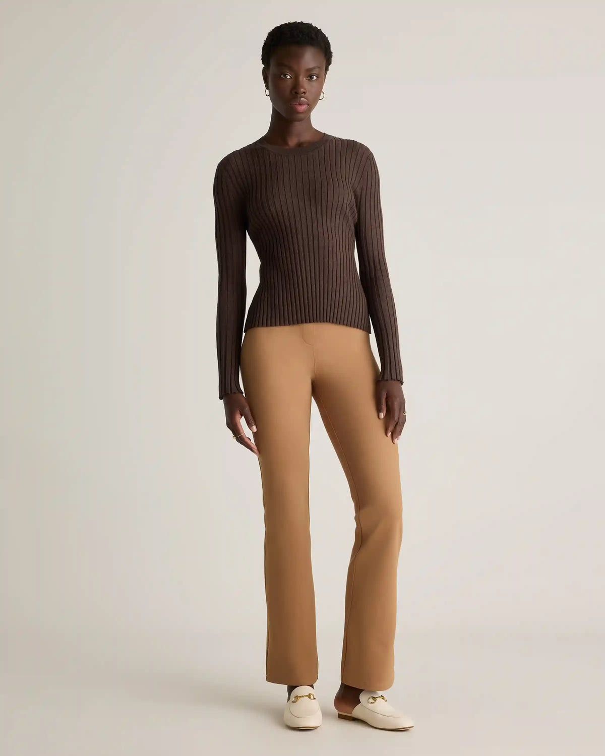 Ultra-Stretch Ponte Bootcut Pants