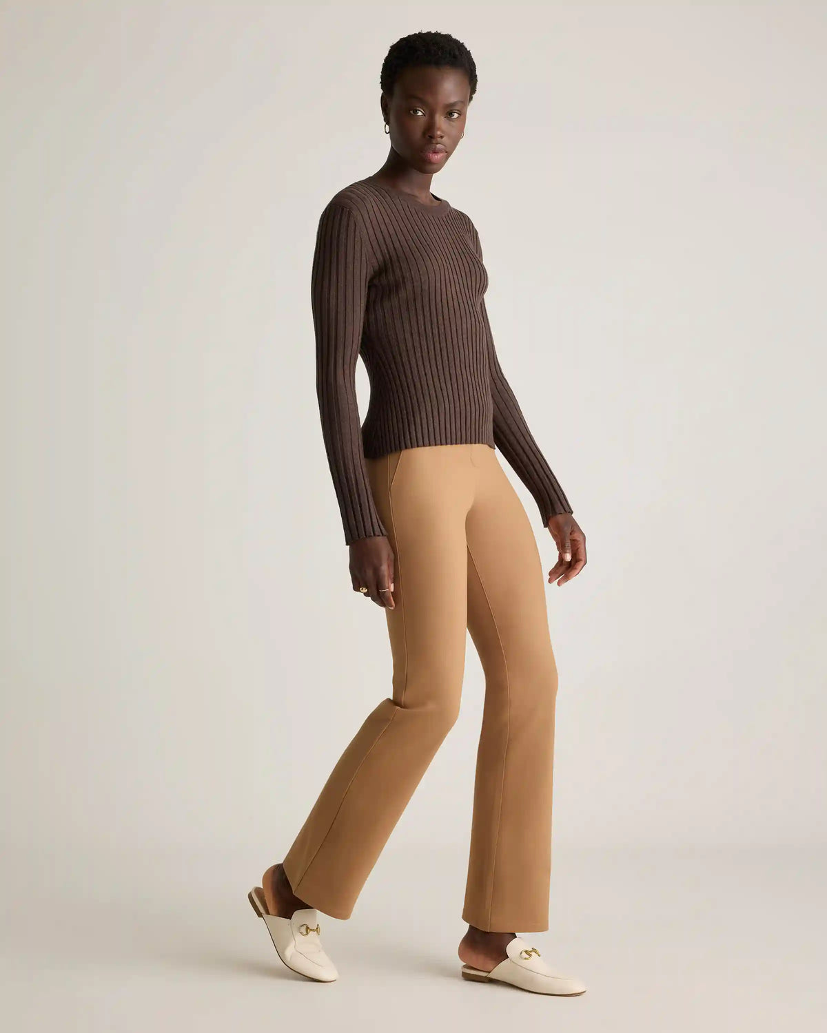 Ultra-Stretch Ponte Bootcut Pants