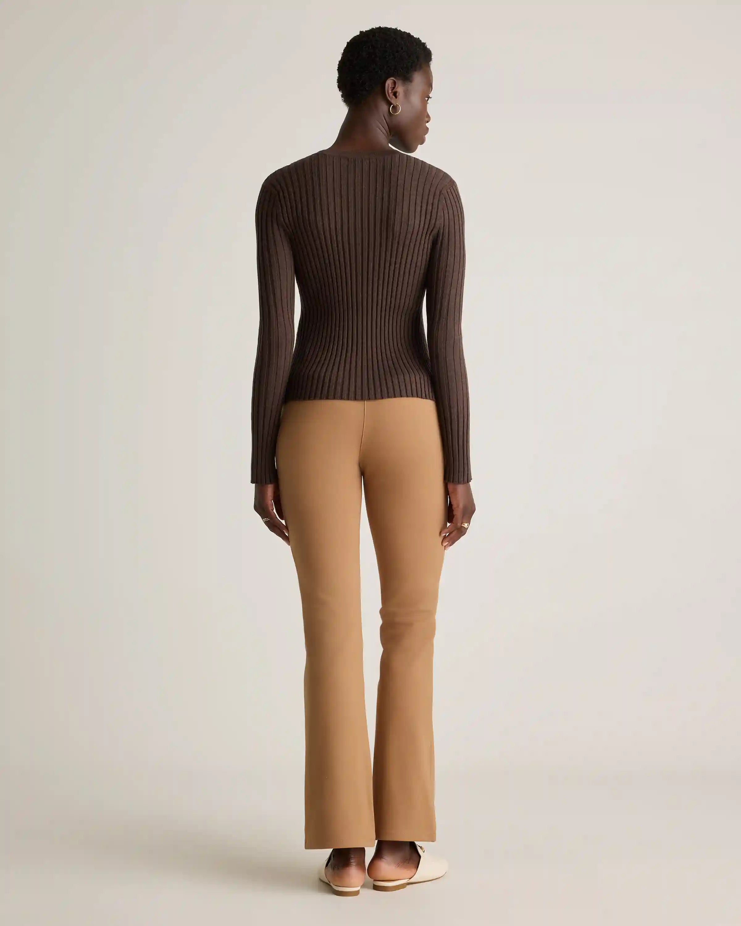 Ultra-Stretch Ponte Bootcut Pants