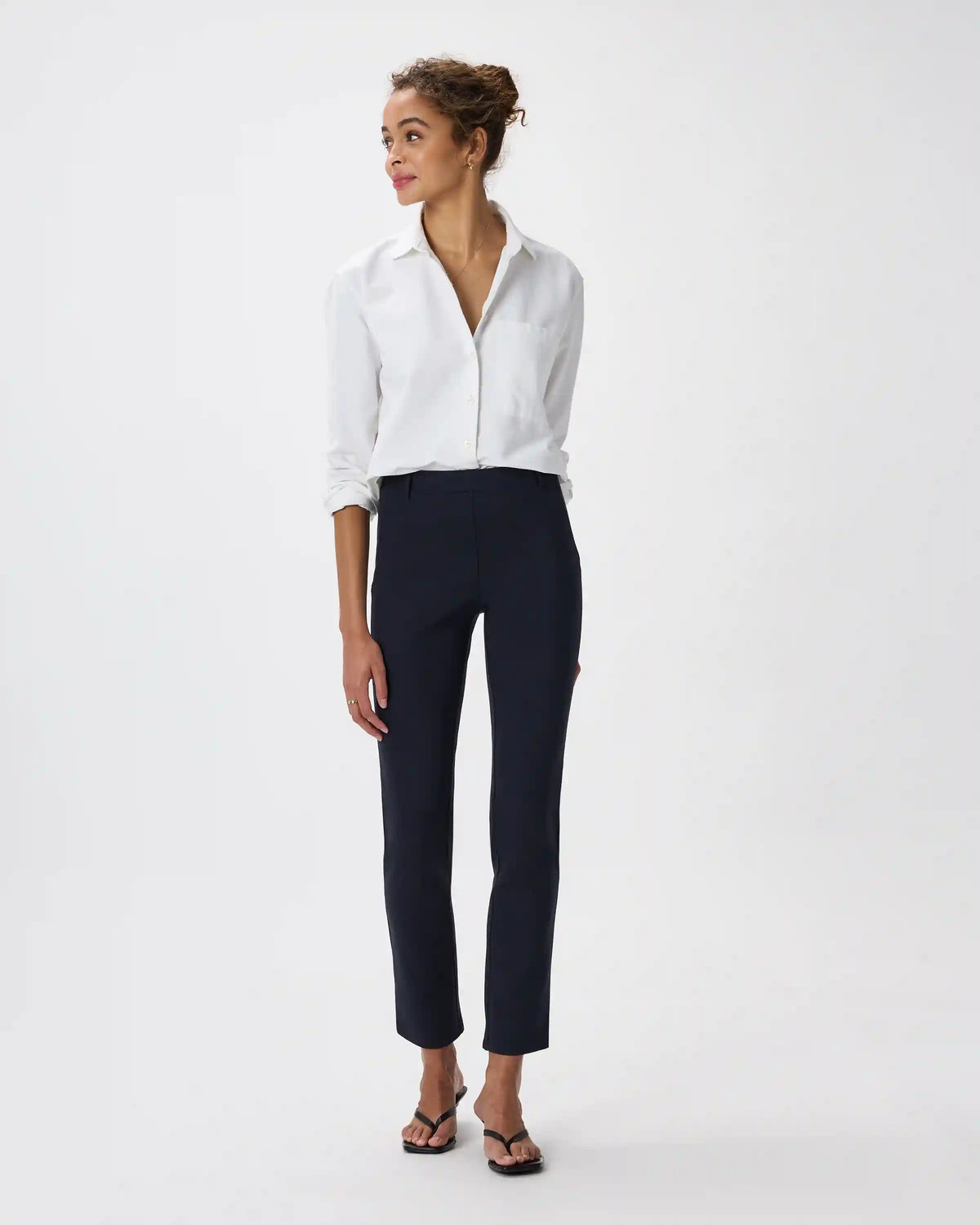 Ultra-Stretch Ponte Straight Leg Pants