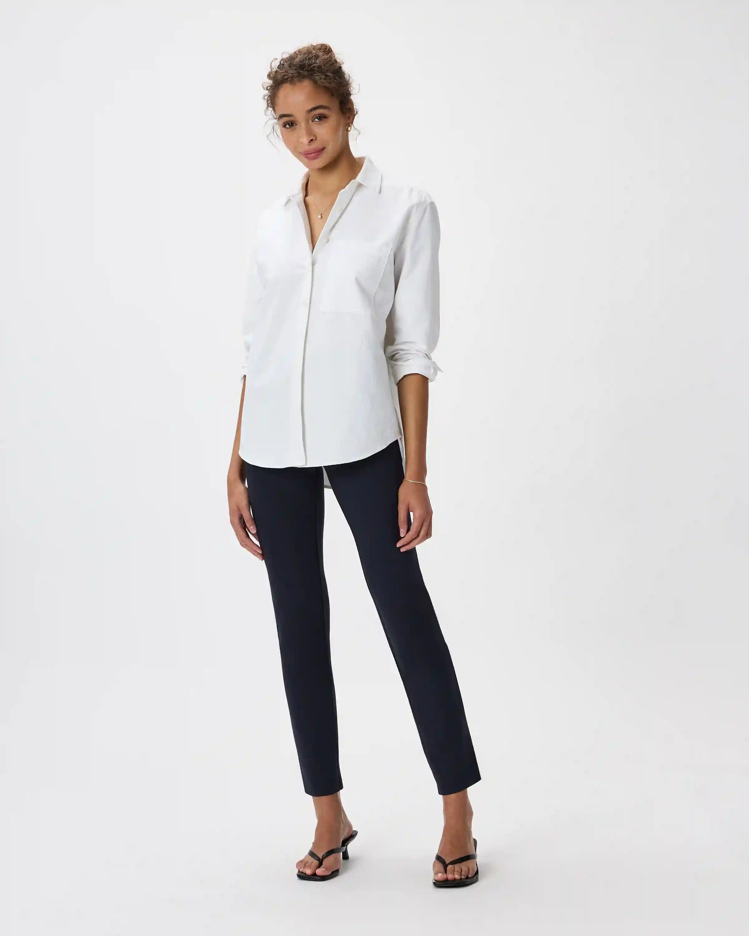 Ultra-Stretch Ponte Straight Leg Pants