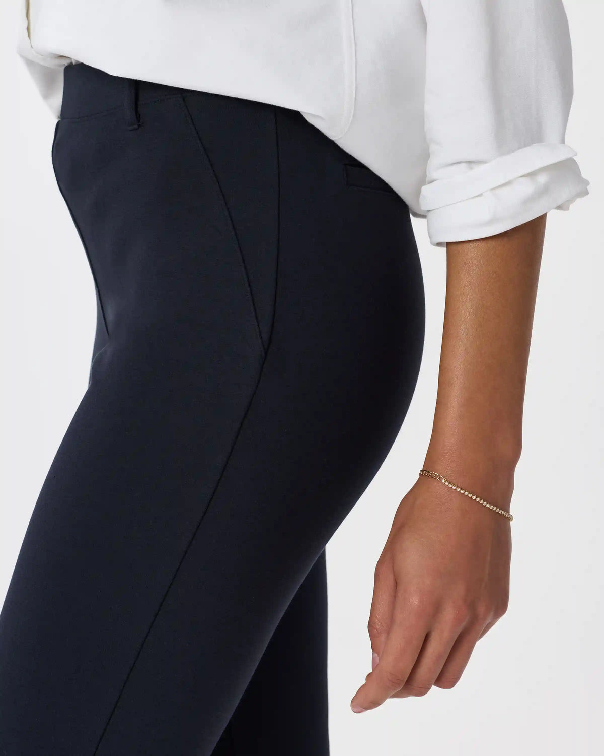 Ultra-Stretch Ponte Straight Leg Pants