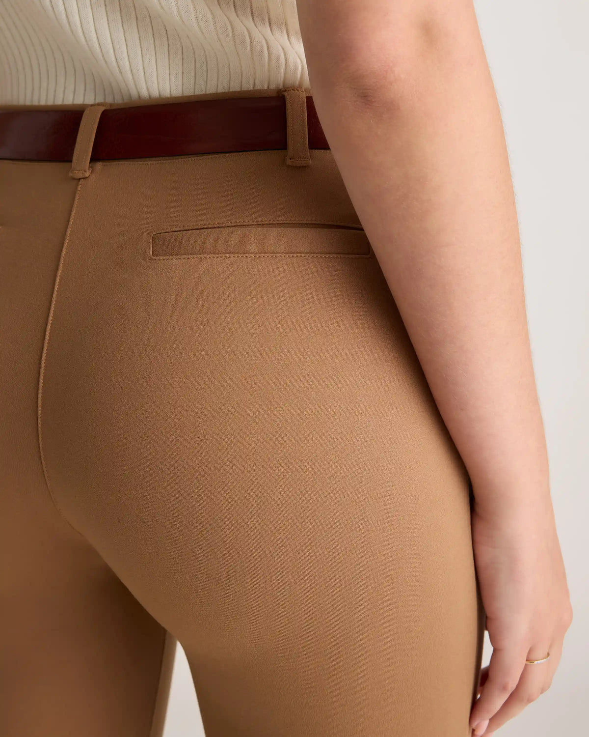 Ultra-Stretch Ponte Straight Leg Pants