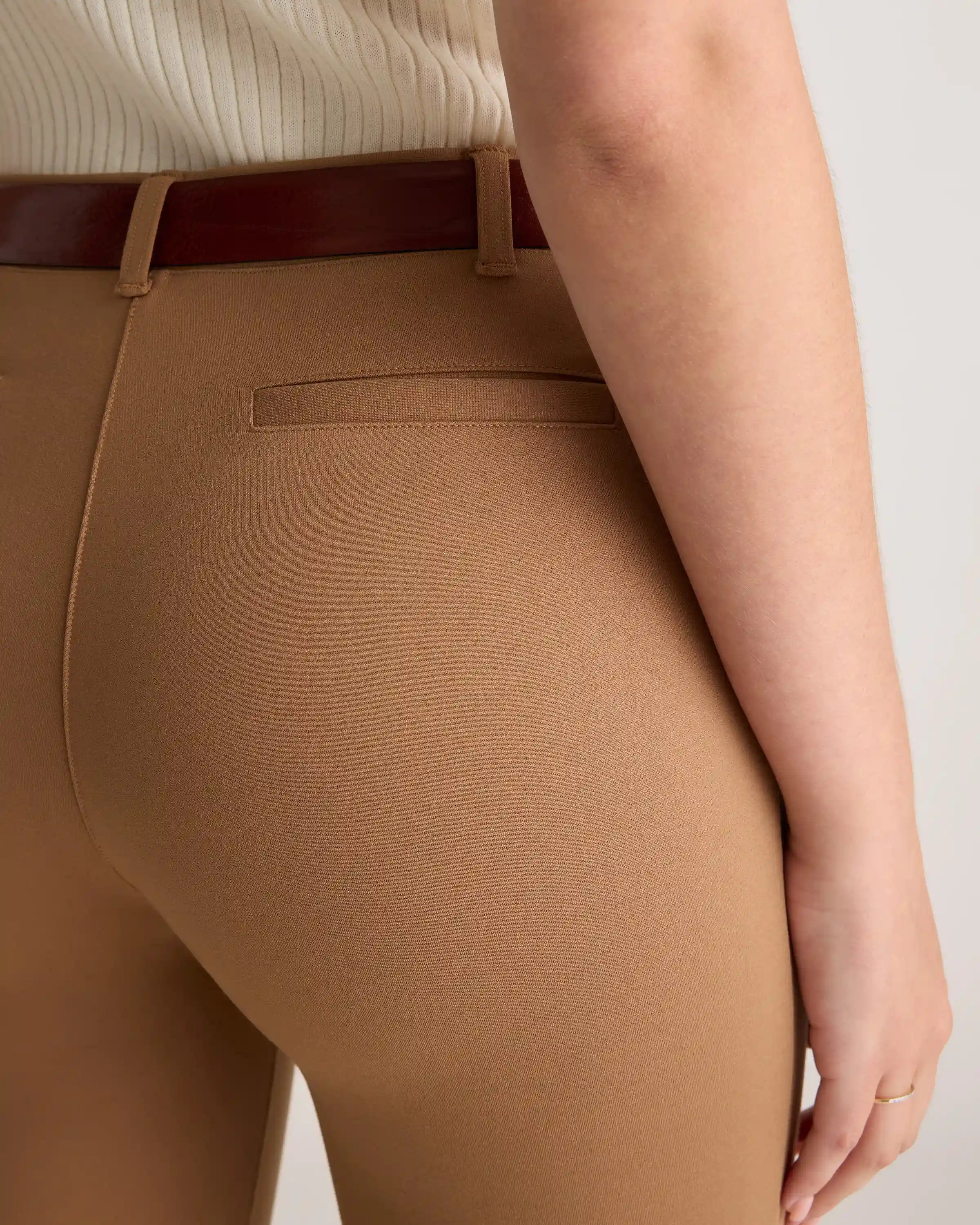 Ultra-Stretch Ponte Straight Leg Pants