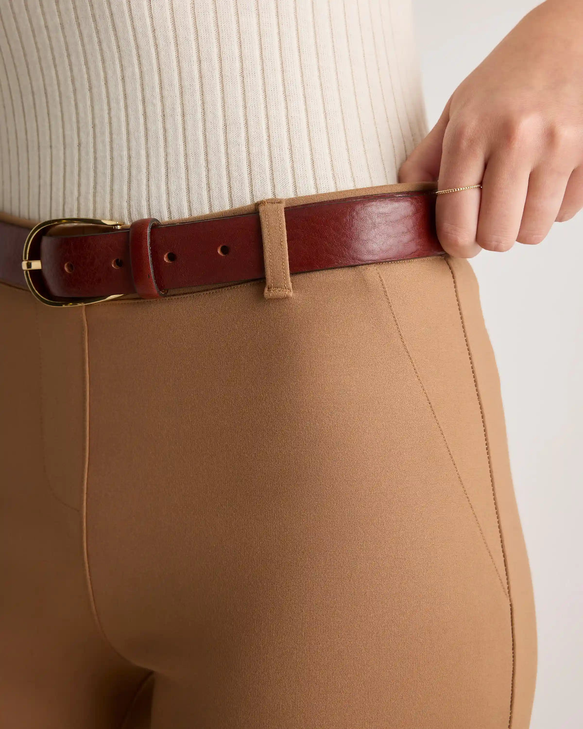 Ultra-Stretch Ponte Straight Leg Pants
