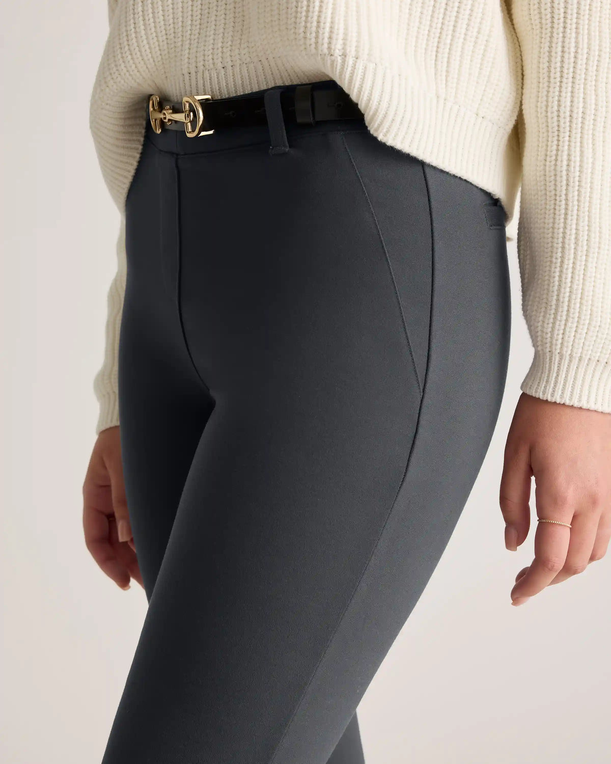 Ultra-Stretch Ponte Straight Leg Pants
