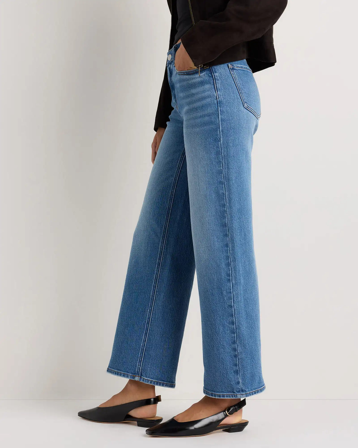 Luna Stretch Relaxed Straight Jeans
