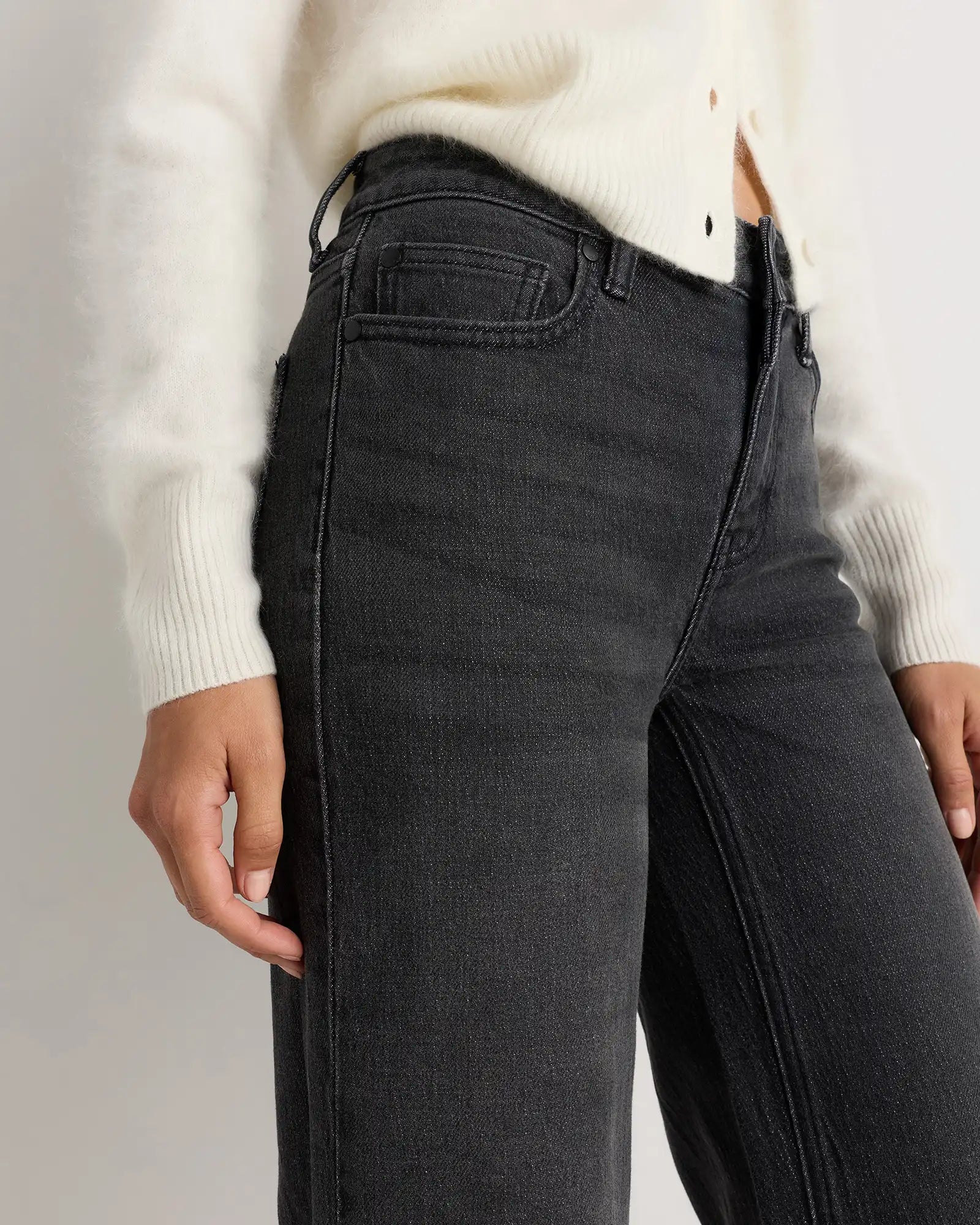 Luna Stretch Relaxed Straight Jeans