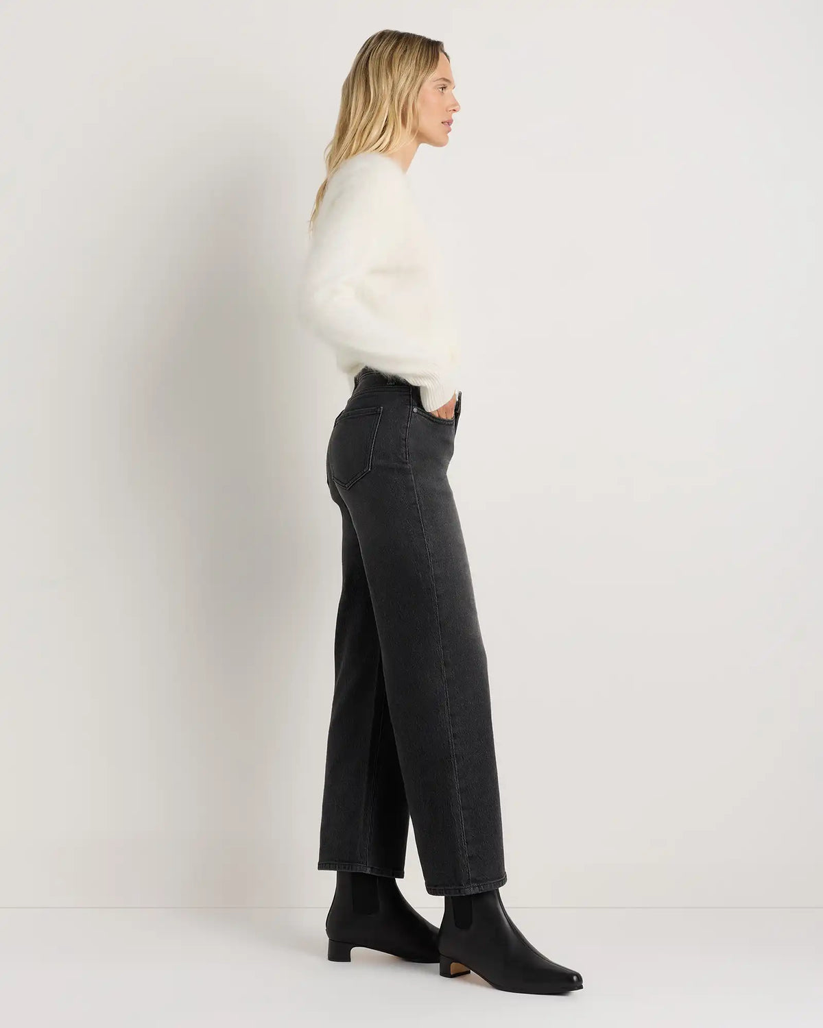 Luna Stretch Relaxed Straight Jeans