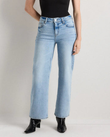 Luna Stretch Relaxed Straight Jeans