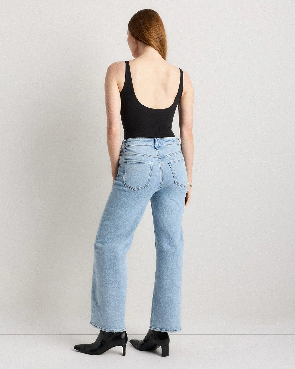 Luna Stretch Relaxed Straight Jeans