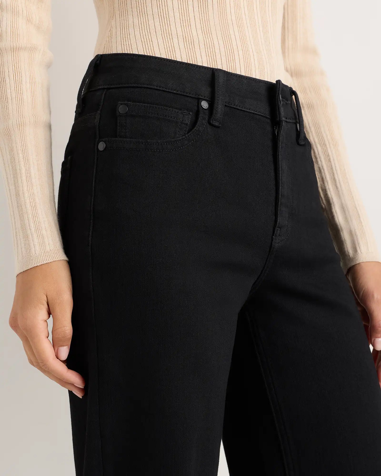 Luna Stretch Wide Leg Jeans