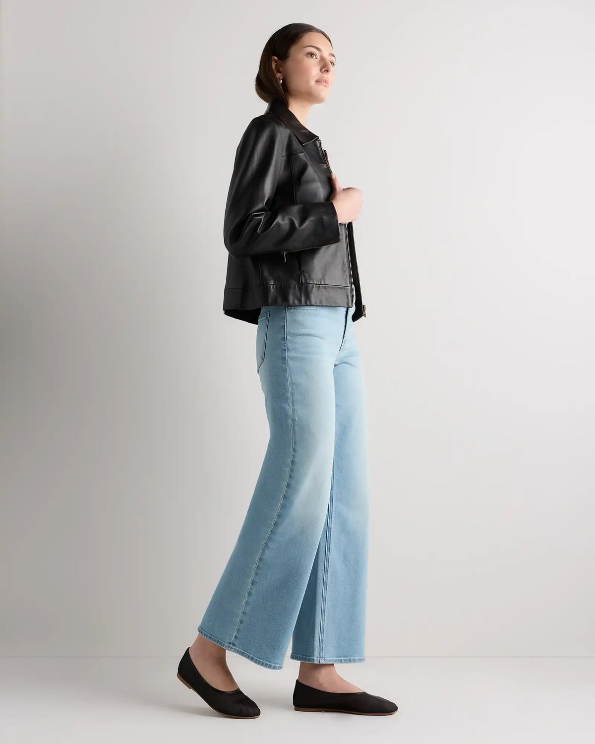 Luna Stretch Wide Leg Jeans