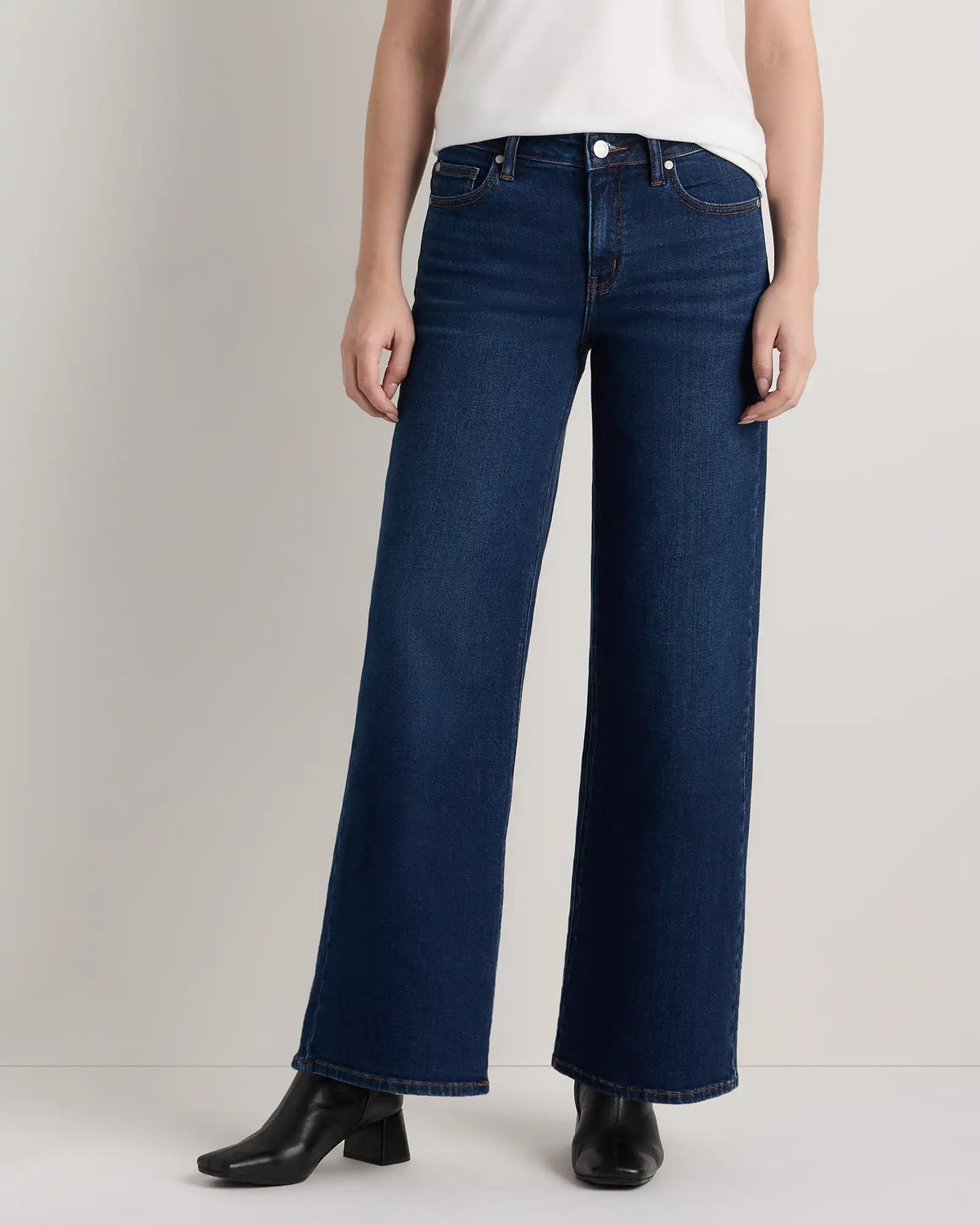 Luna Stretch Wide Leg Jeans