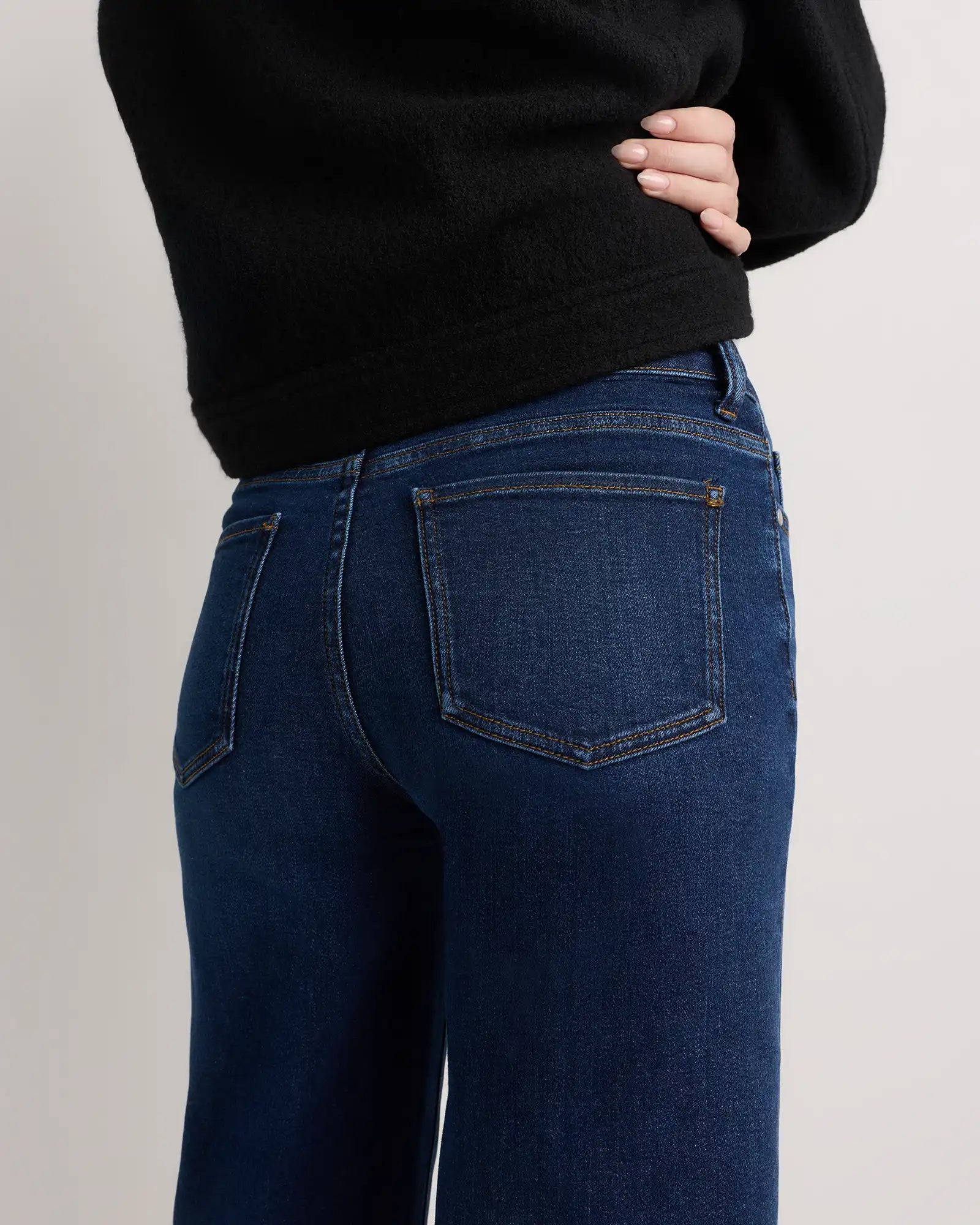 Luna Stretch Wide Leg Jeans
