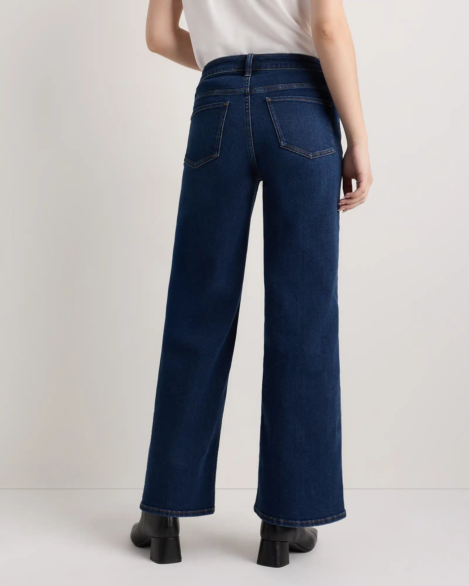 Luna Stretch Wide Leg Jeans