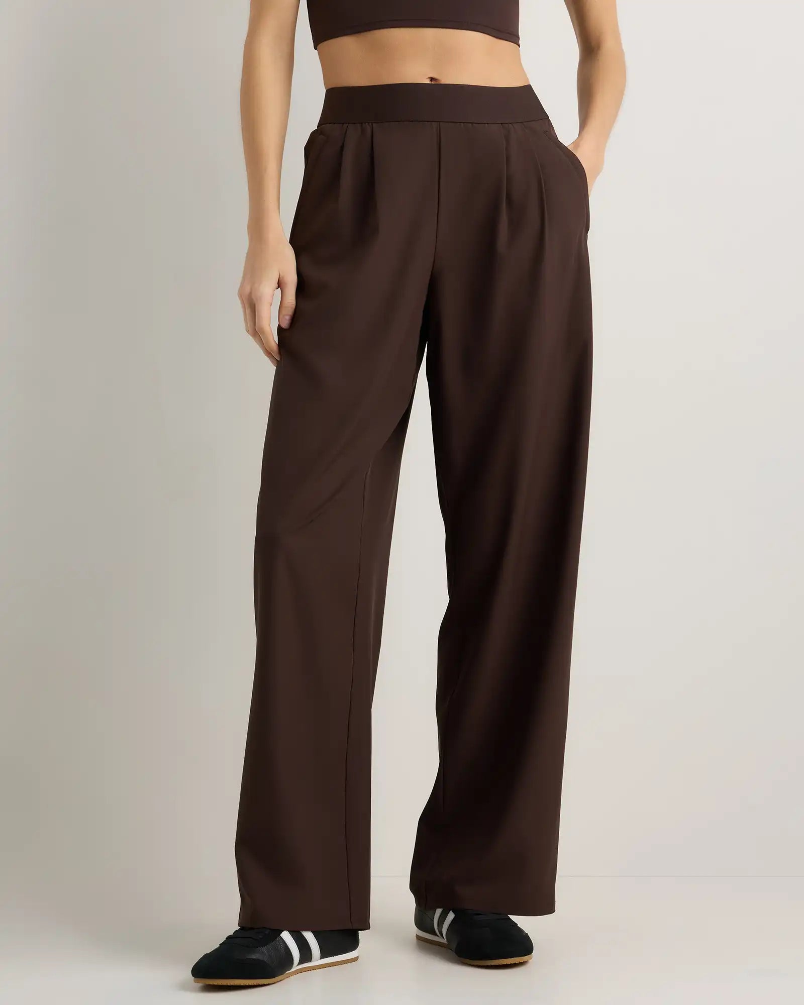 Performance Tech Wide Leg Pants