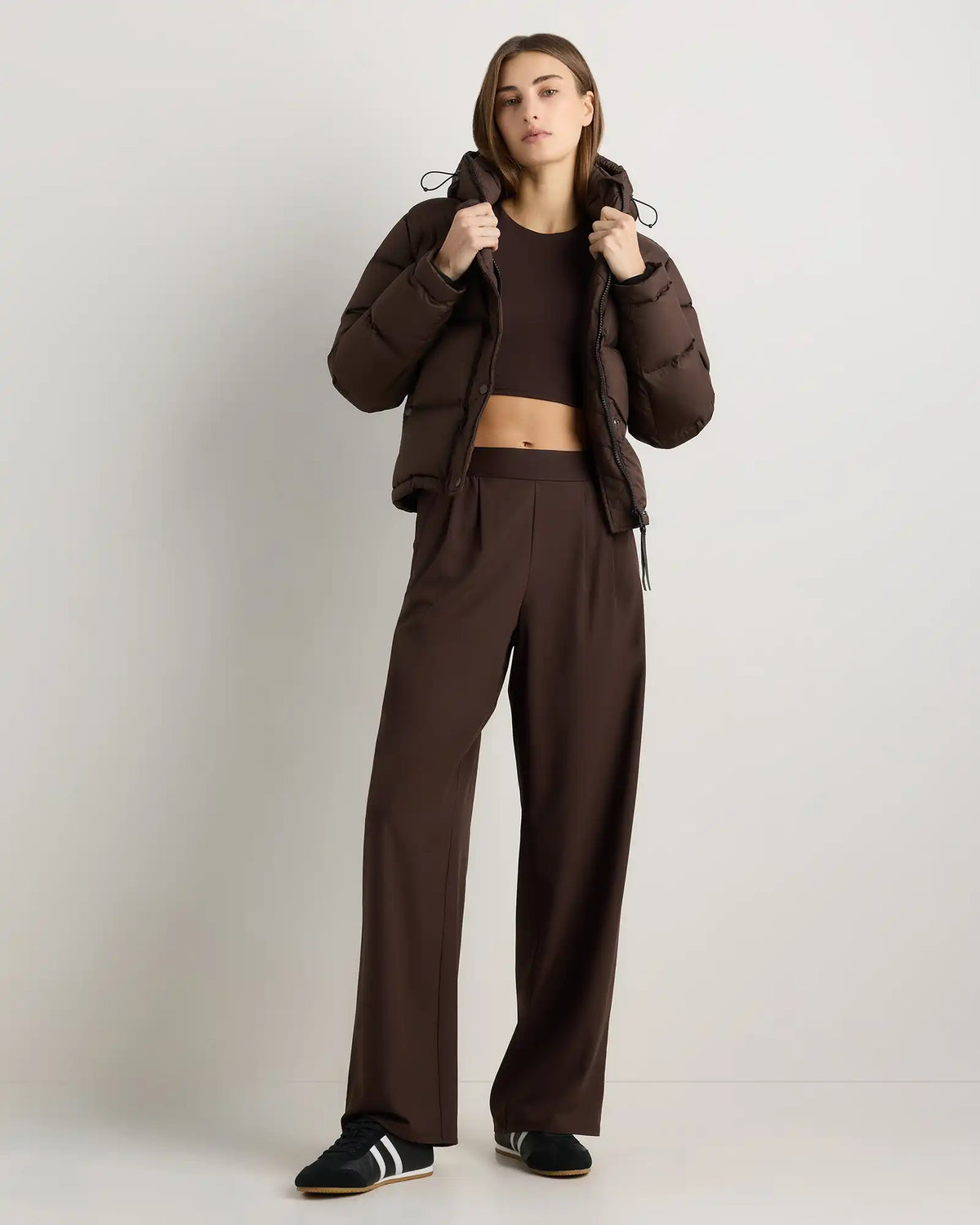 Performance Tech Wide Leg Pants