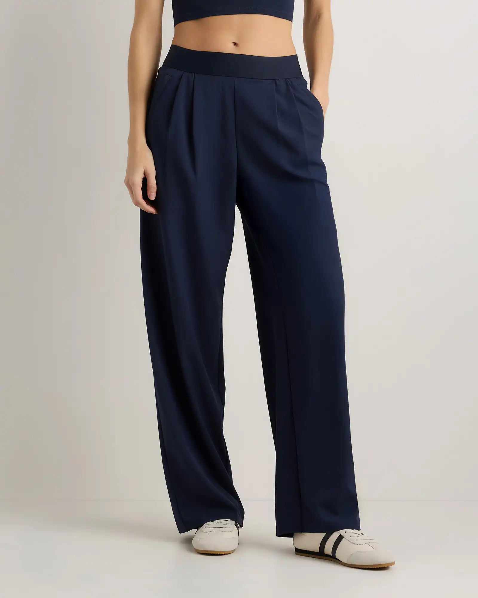 Performance Tech Wide Leg Pants