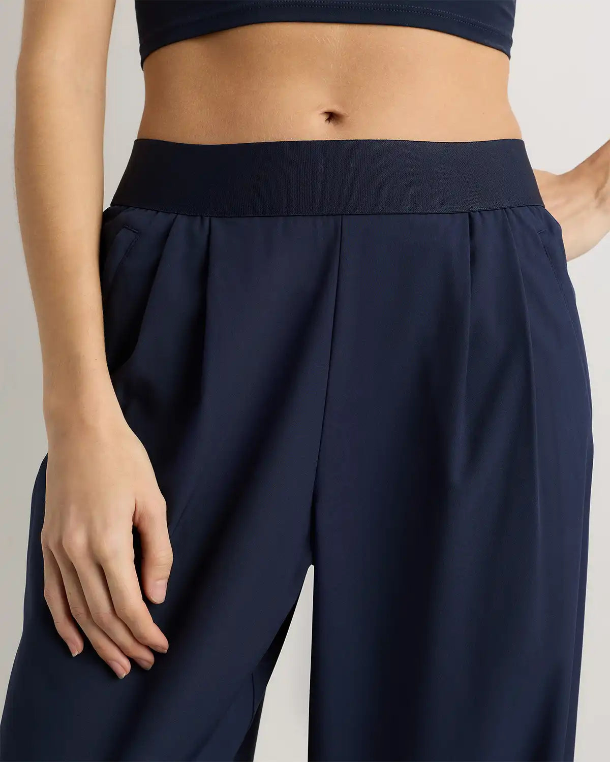 Performance Tech Wide Leg Pants