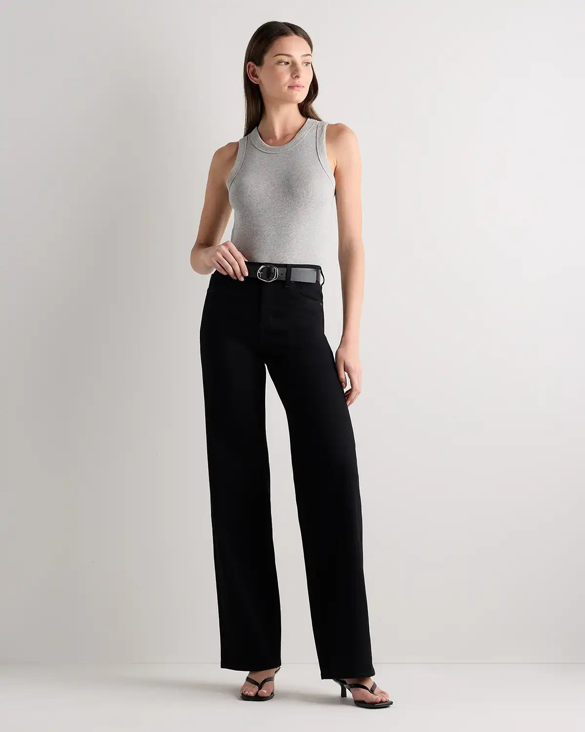 Bella Stretch Wide Leg Jeans