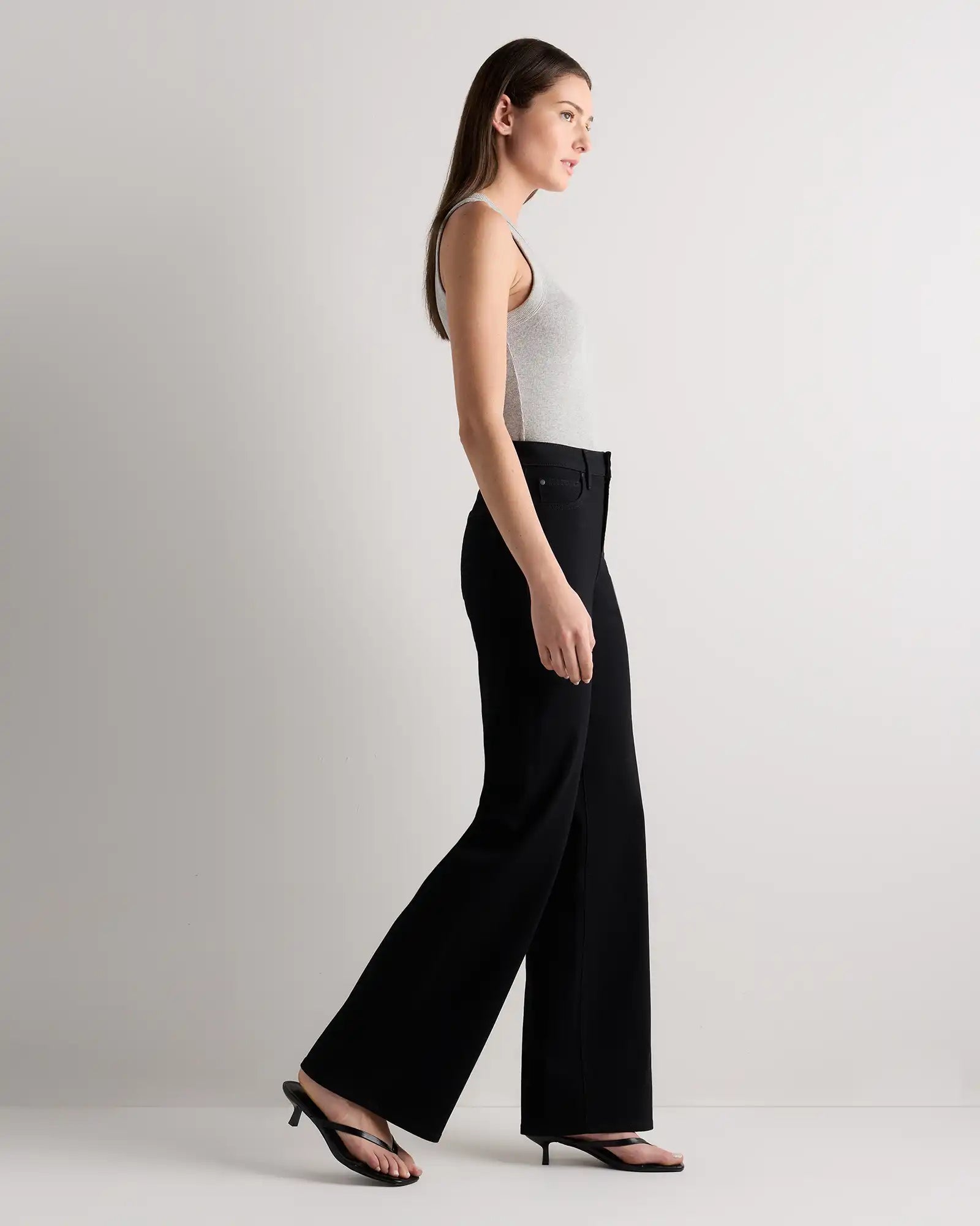 Bella Stretch Wide Leg Jeans