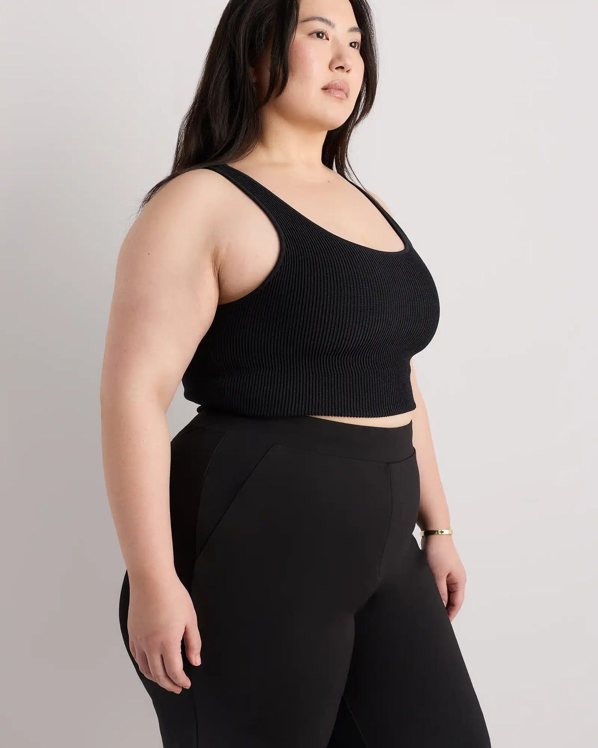 Ultra-Stretch Ponte Wide Leg Pants