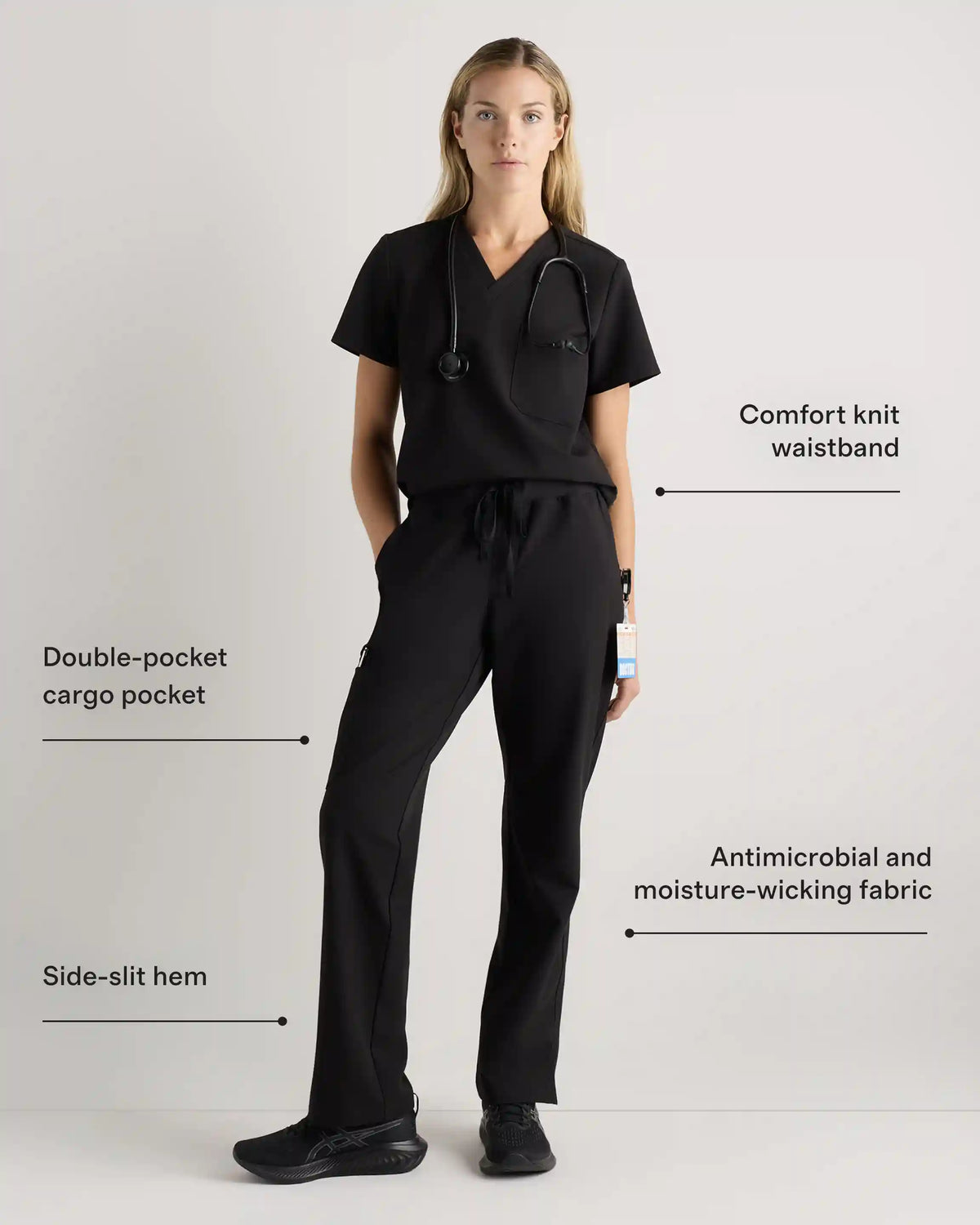 AeraFlex Scrub Cargo Pants