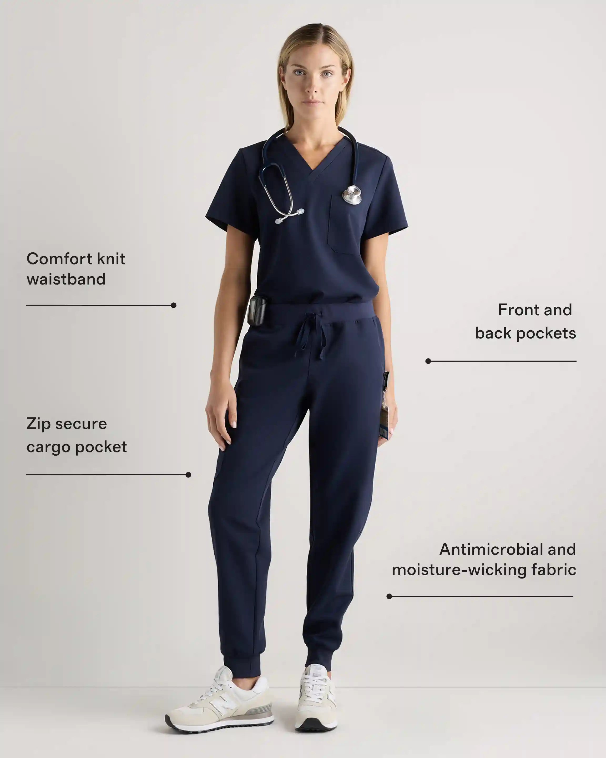 AeraFlex Scrub Joggers