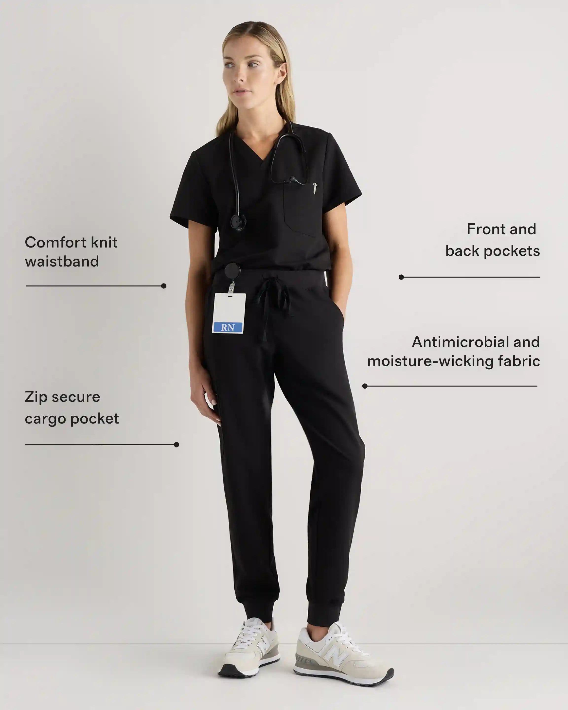 AeraFlex Scrub Joggers