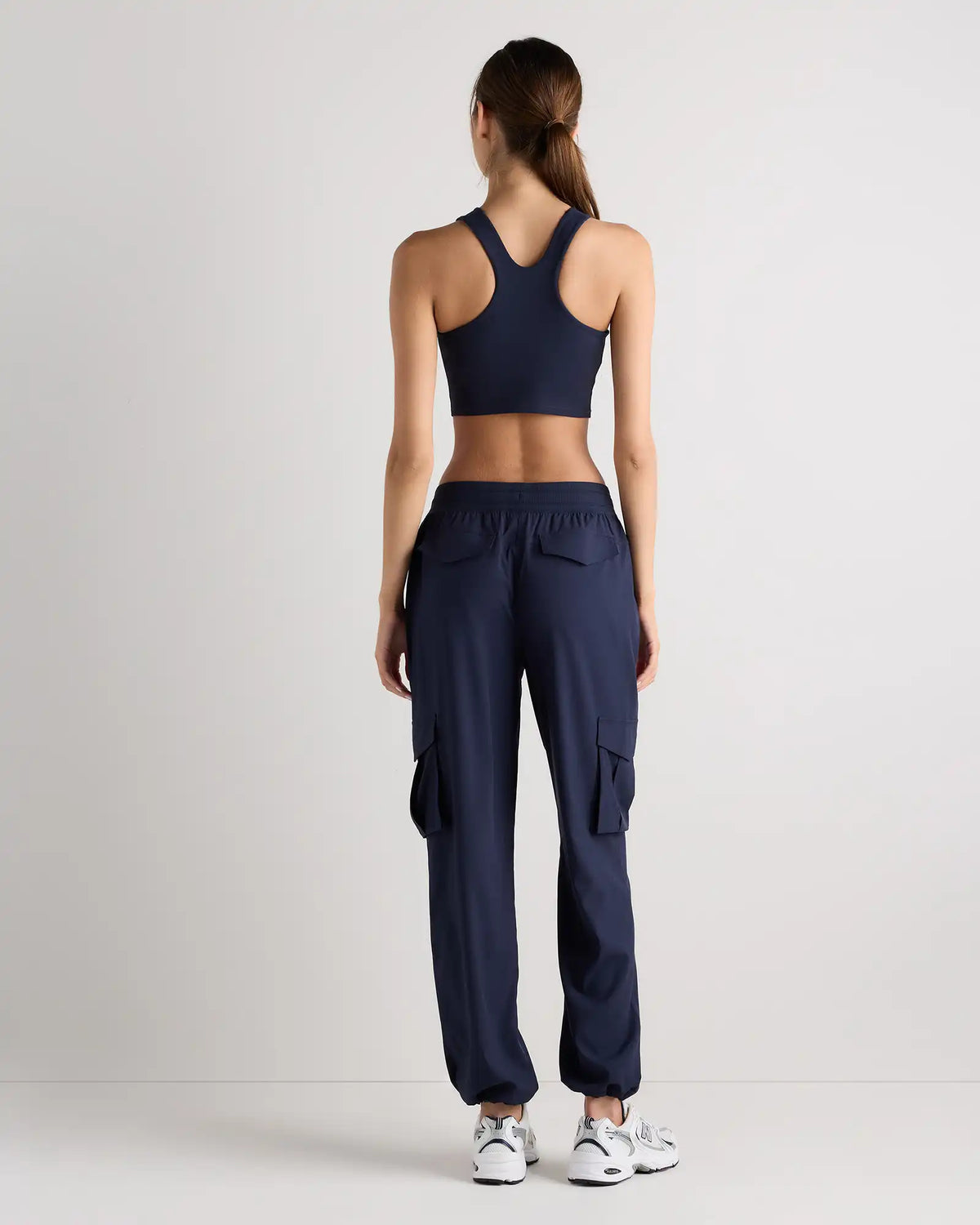 Performance Tech Cargo Mid-Rise Pants