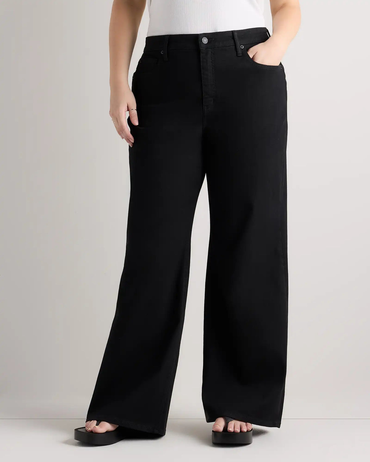 Bella Stretch Wide Leg Jeans