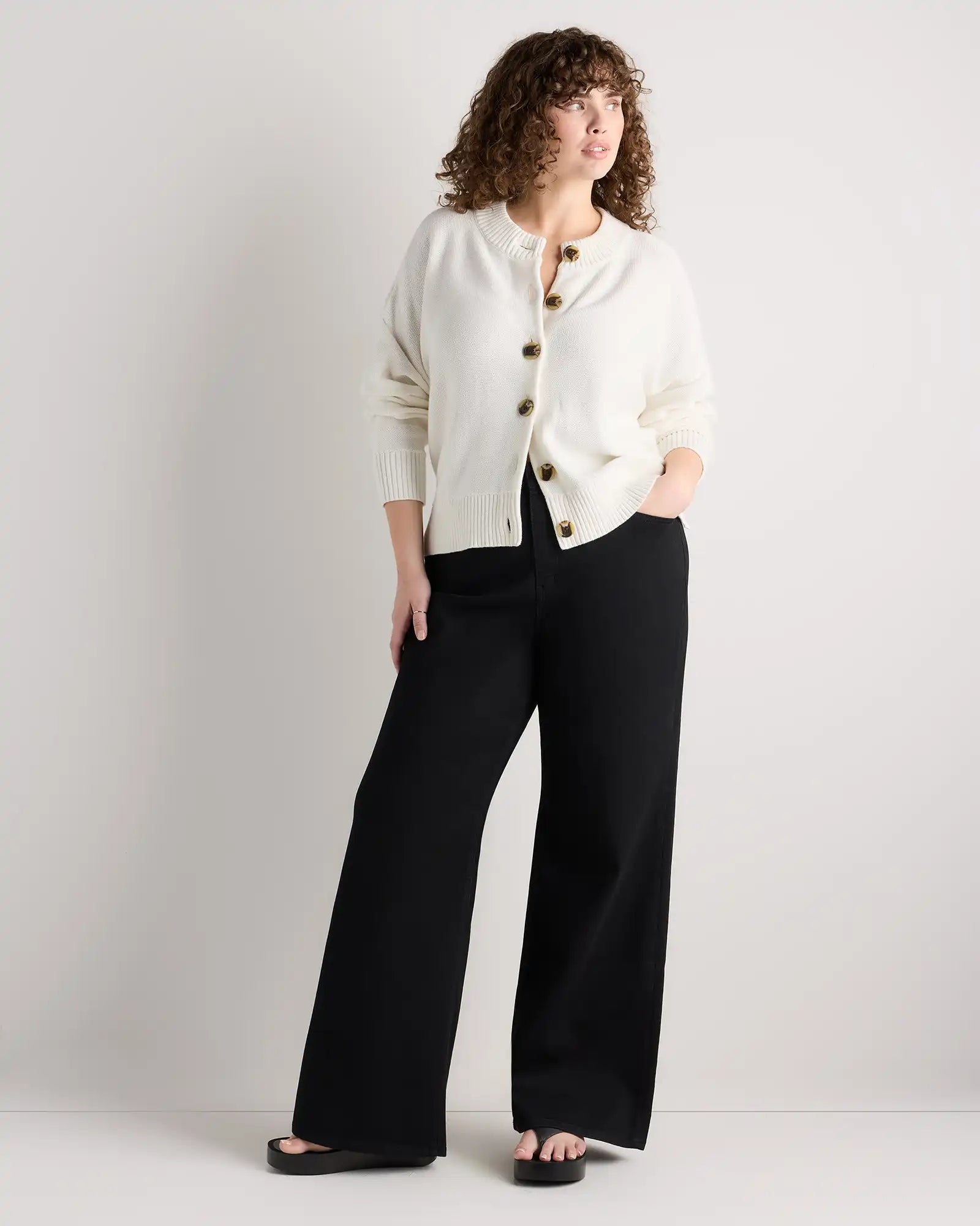 Bella Stretch Wide Leg Jeans
