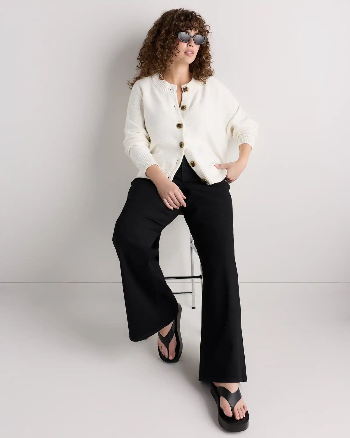 Bella Stretch Wide Leg Jeans