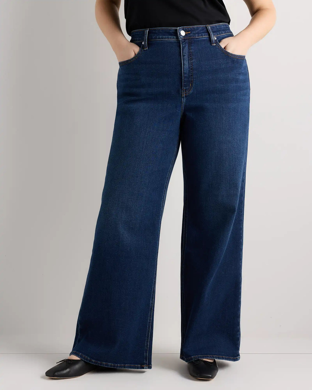 Bella Stretch Wide Leg Jeans