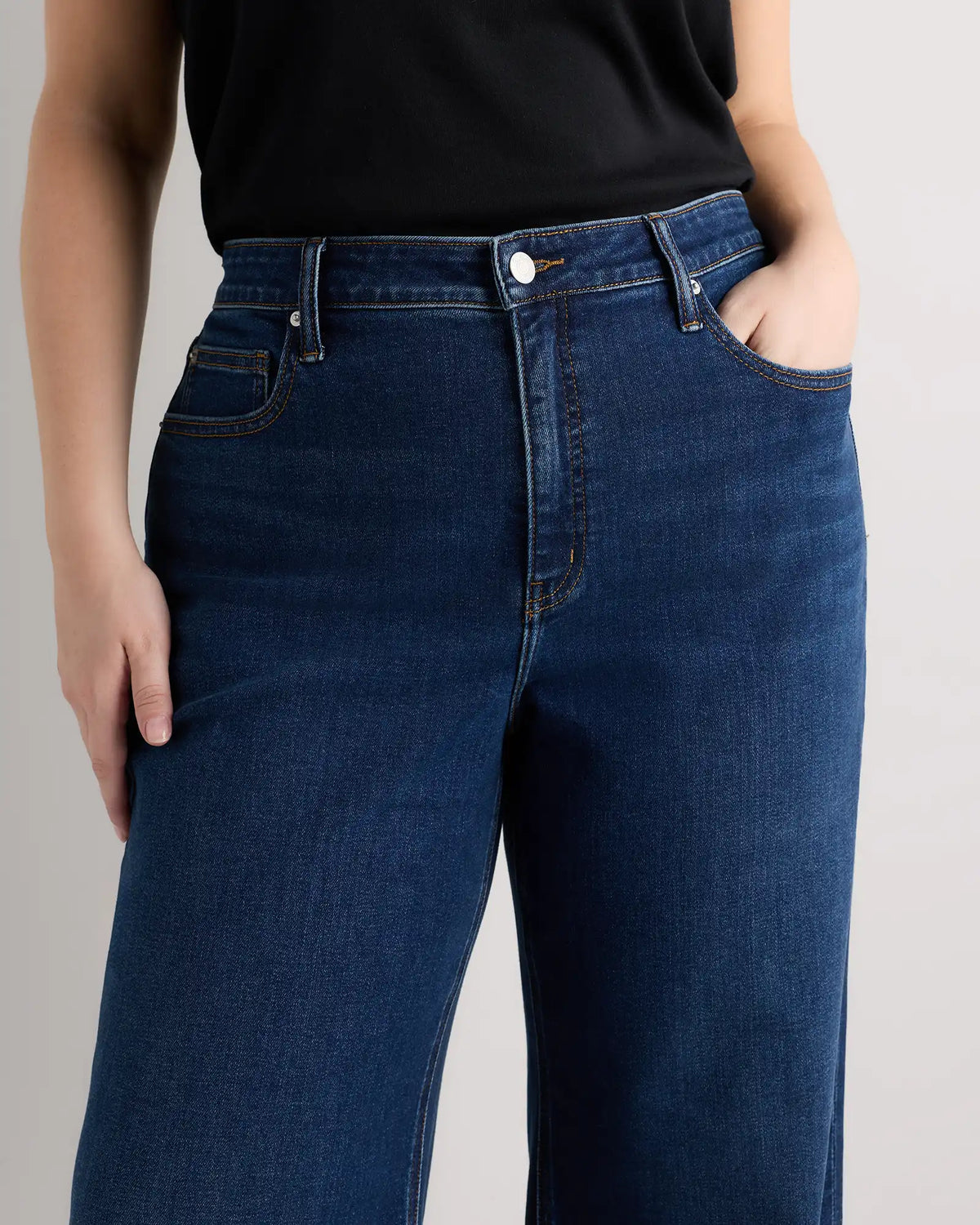 Bella Stretch Wide Leg Jeans