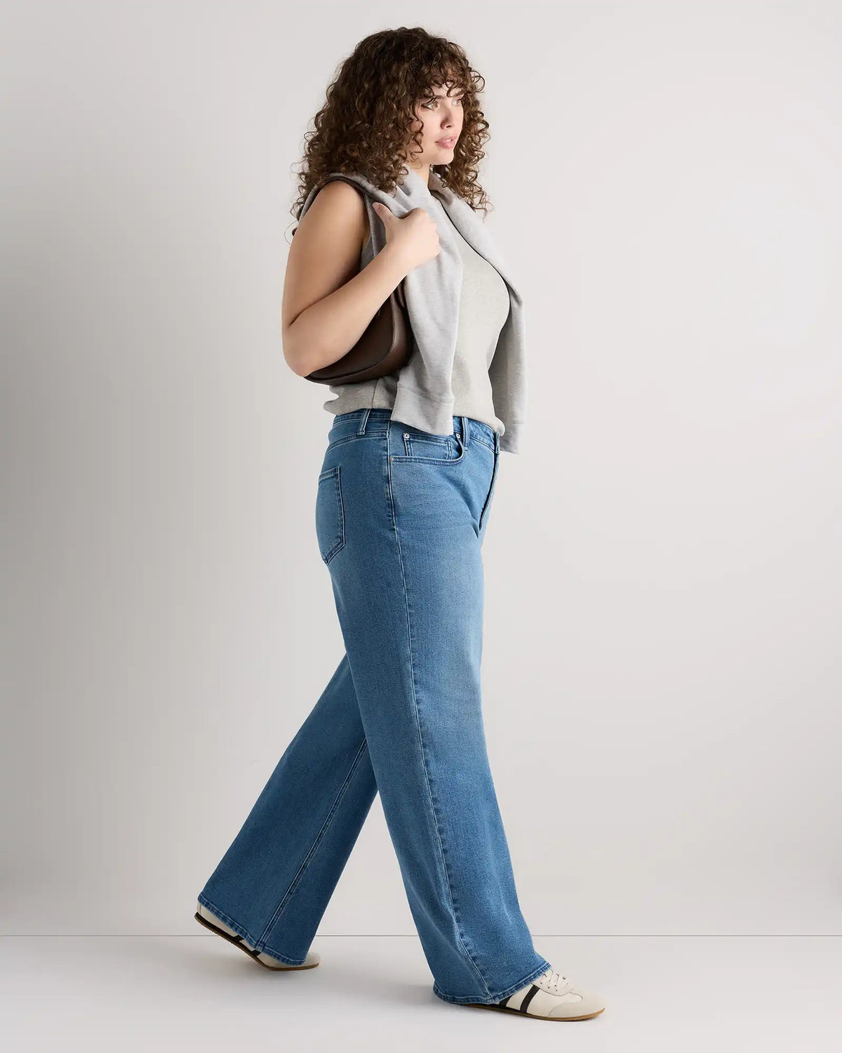 Bella Stretch Wide Leg Jeans