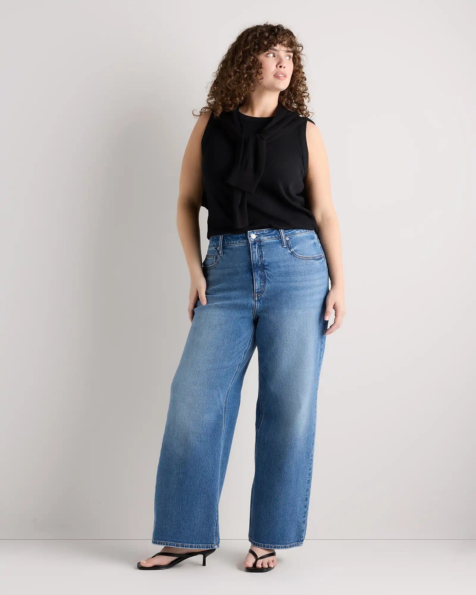 Bella Stretch Relaxed Straight Jeans