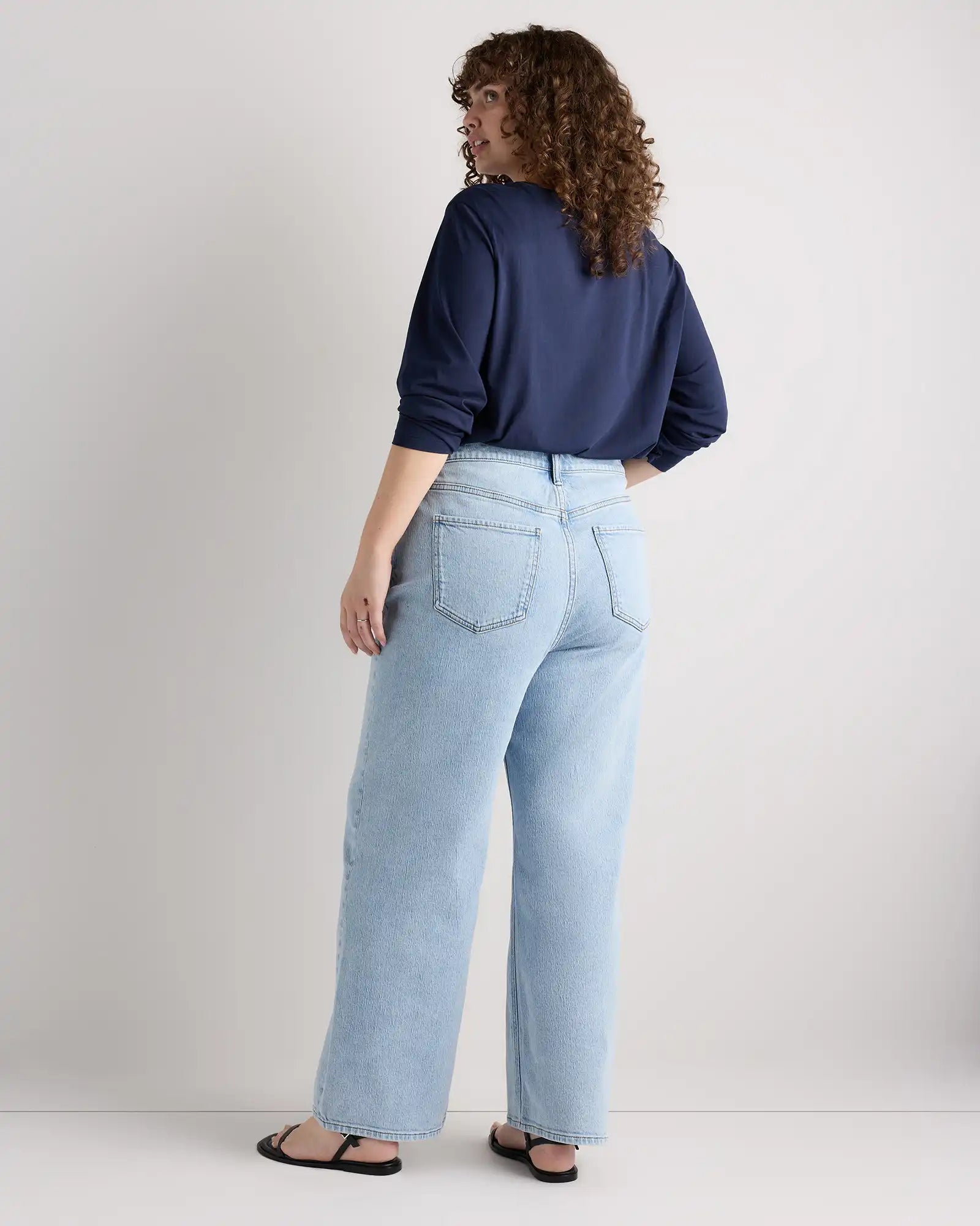 Bella Stretch Relaxed Straight Jeans