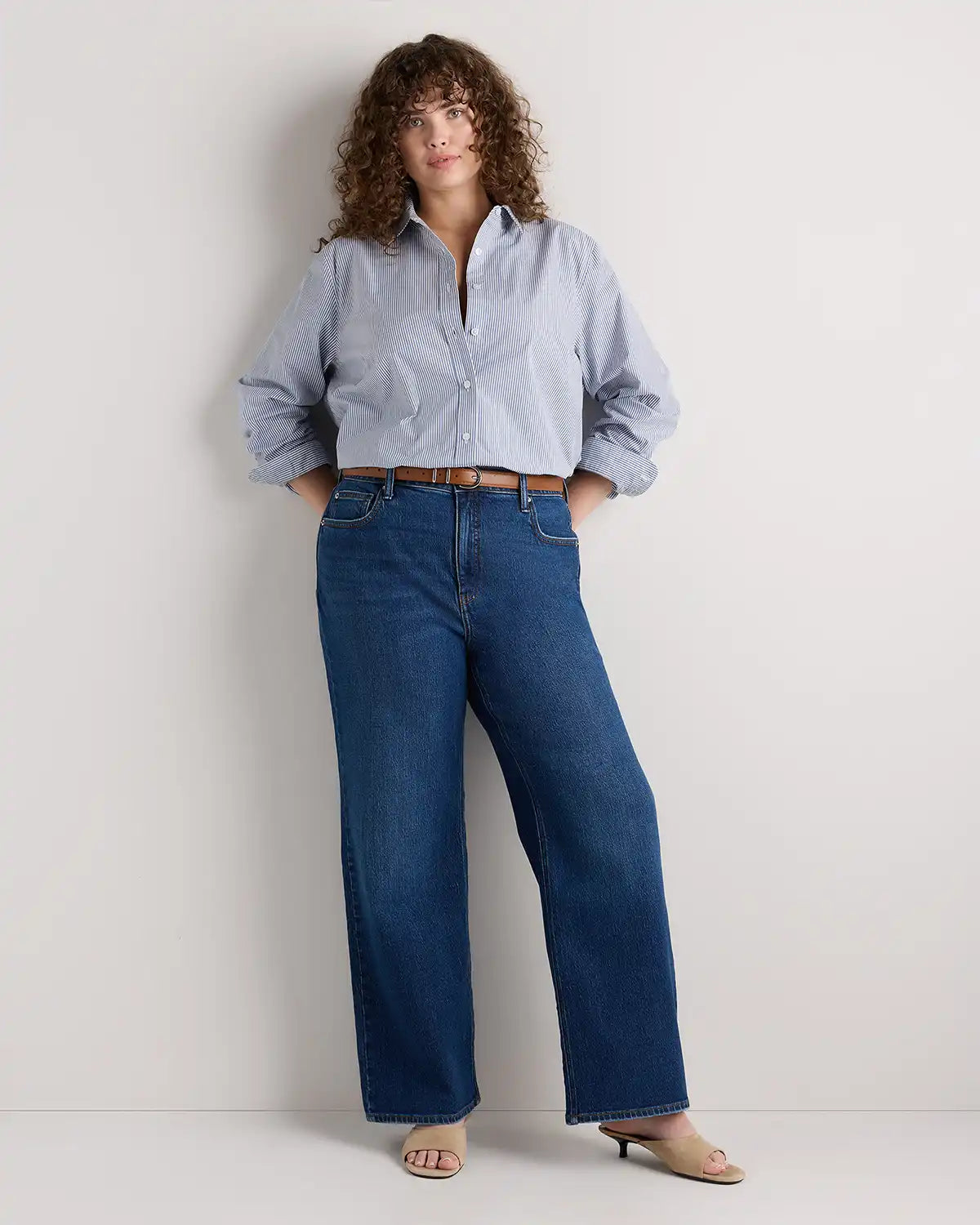Bella Stretch Relaxed Straight Jeans