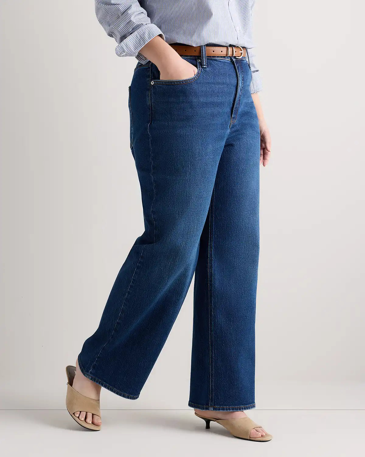 Bella Stretch Relaxed Straight Jeans
