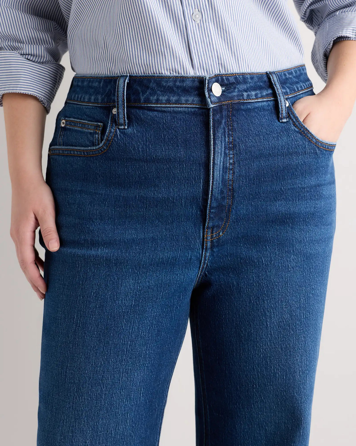 Bella Stretch Relaxed Straight Jeans