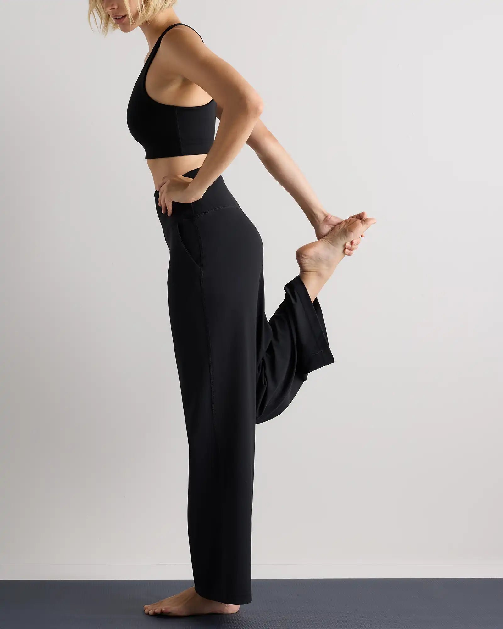 Ultra-Form High-Rise Wide Leg Pants