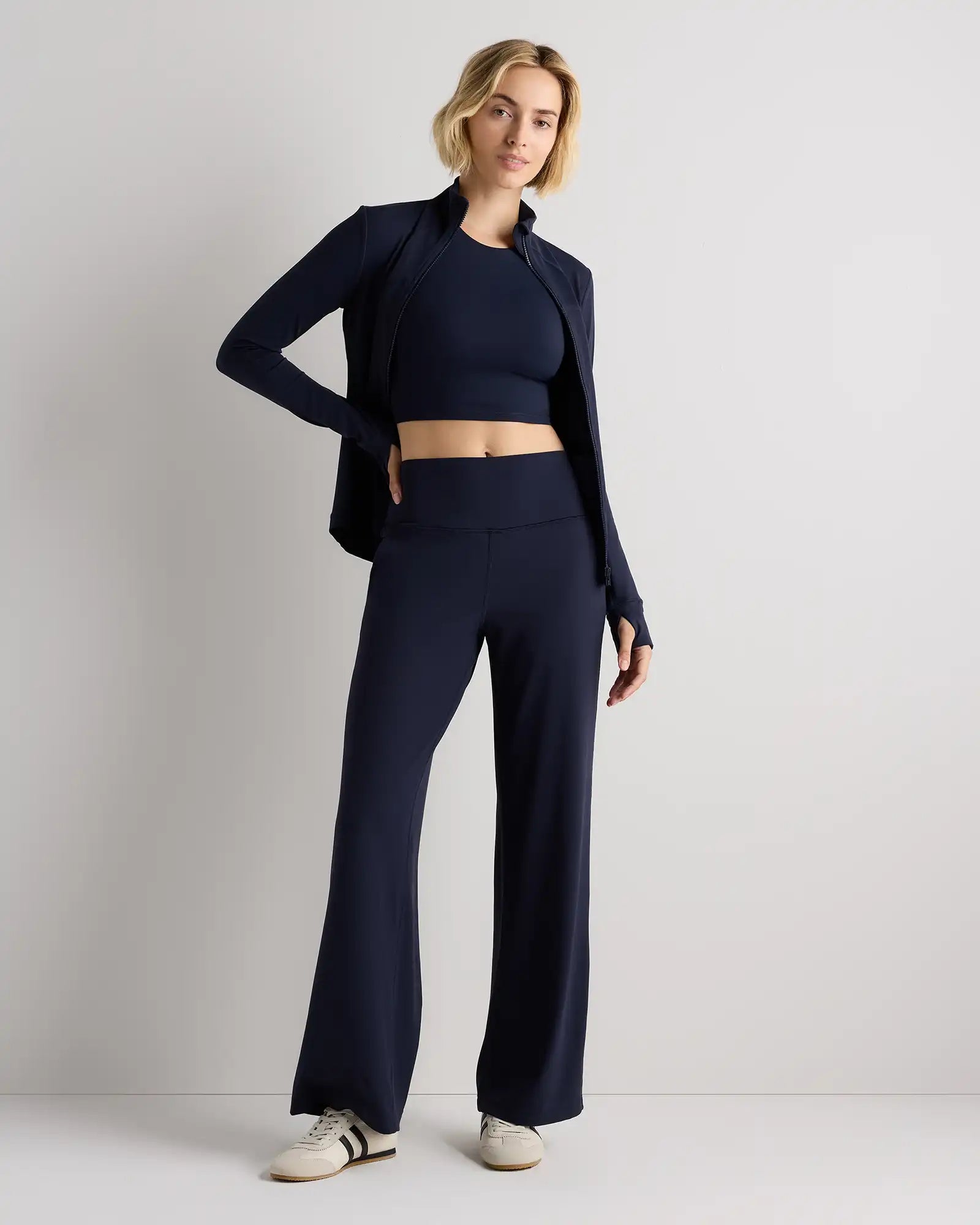 Ultra-Form High-Rise Wide Leg Pants