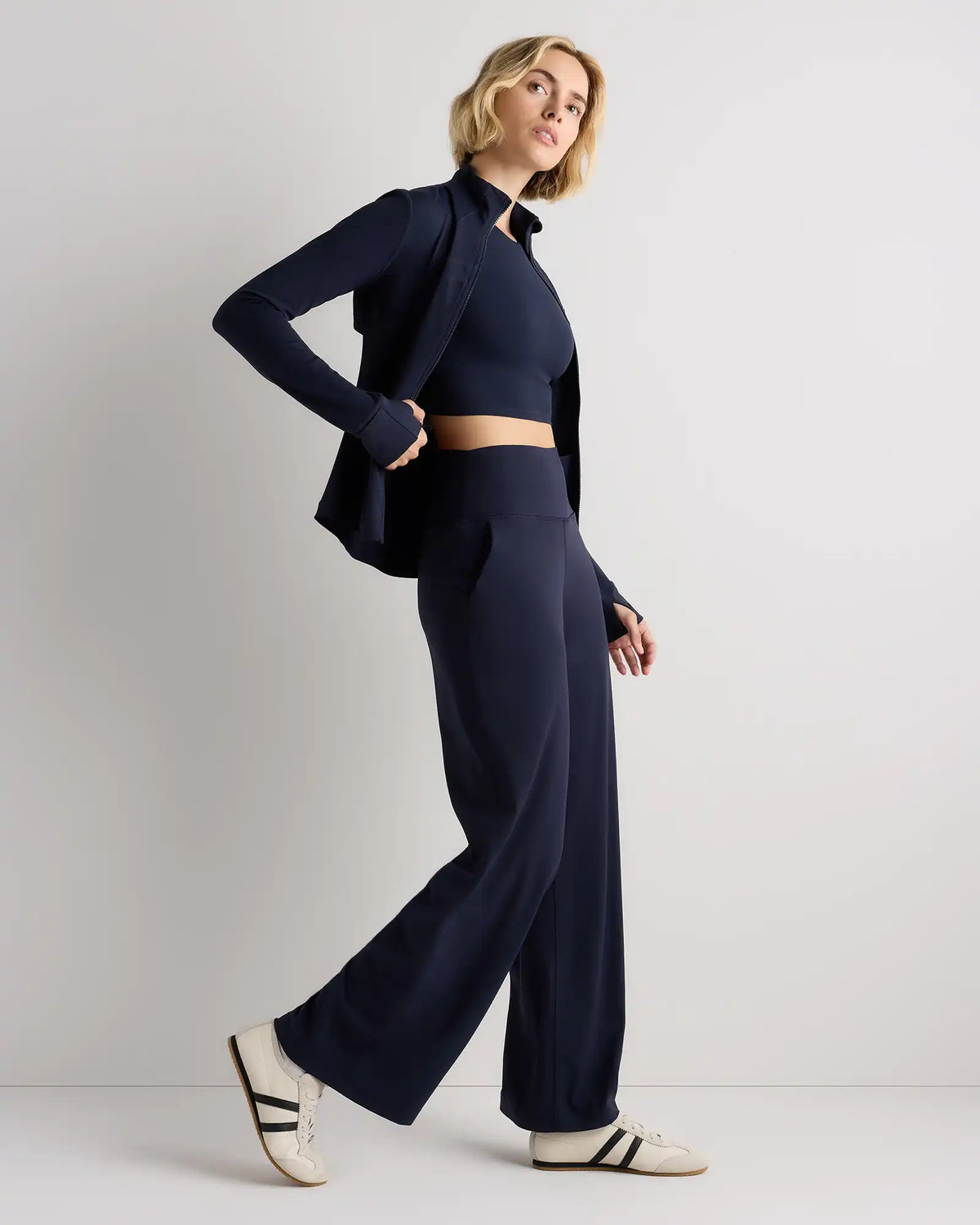 Ultra-Form High-Rise Wide Leg Pants