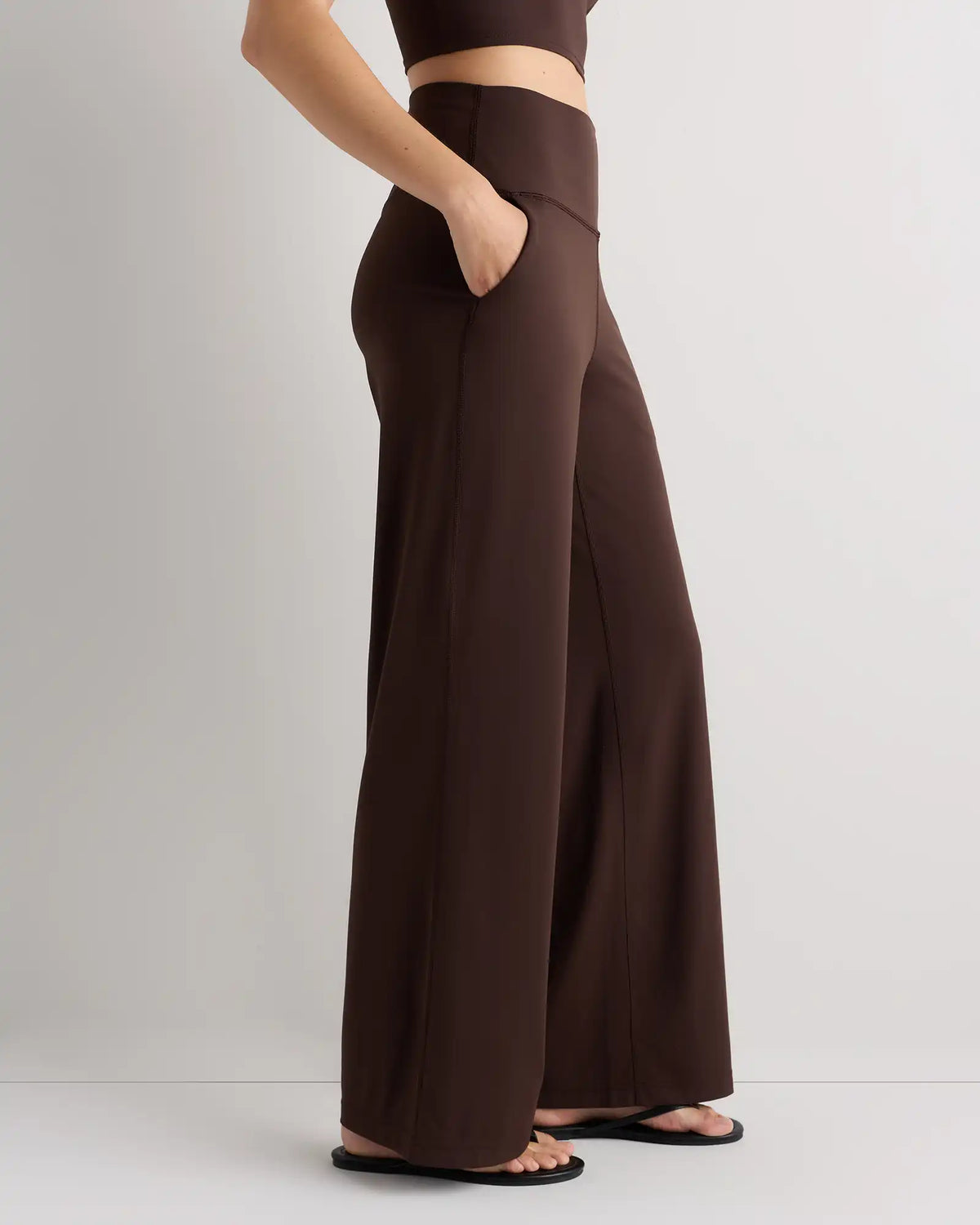 Ultra-Form High-Rise Wide Leg Pants