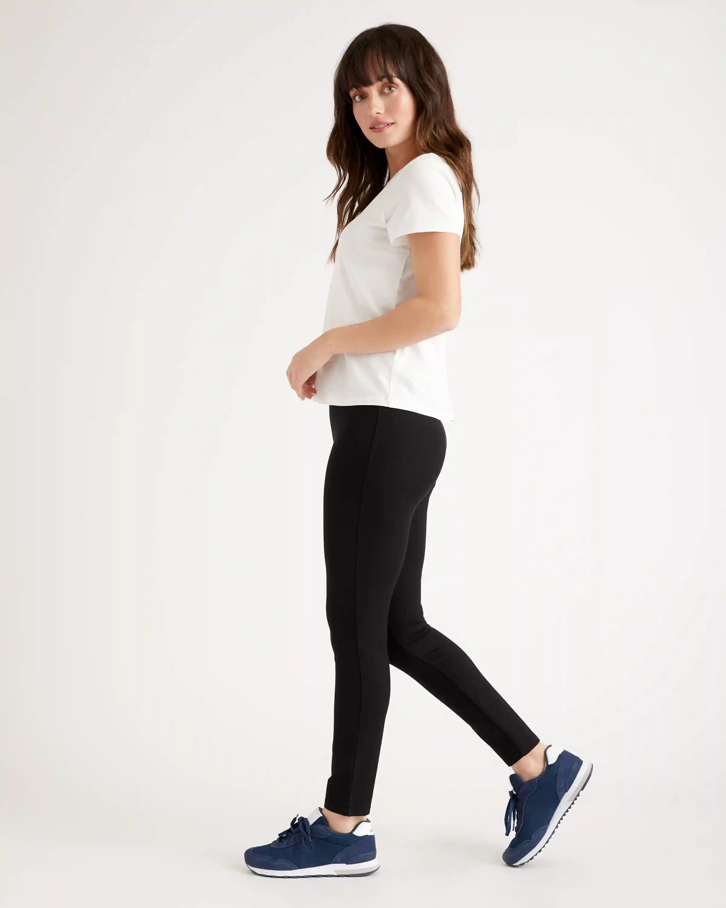 Ultra-Stretch Ponte Skinny Pants