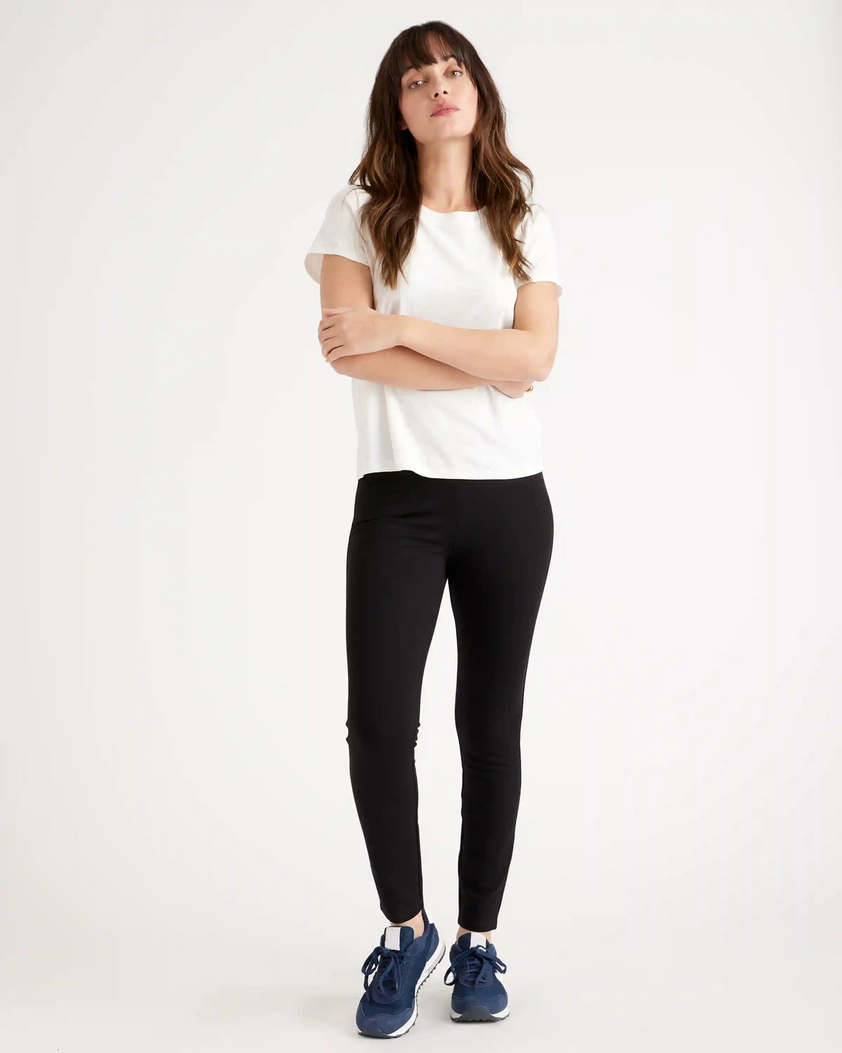 Ultra-Stretch Ponte Skinny Pants